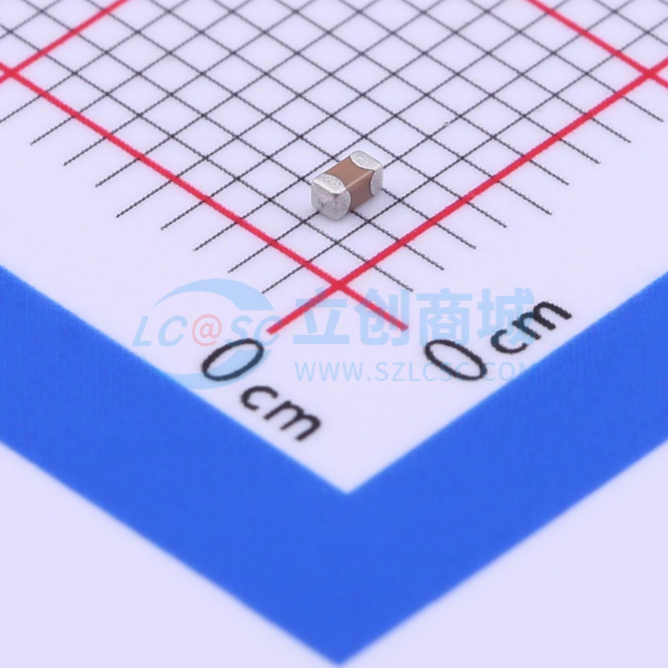 点击查看大图 0603B272K500NT实物图