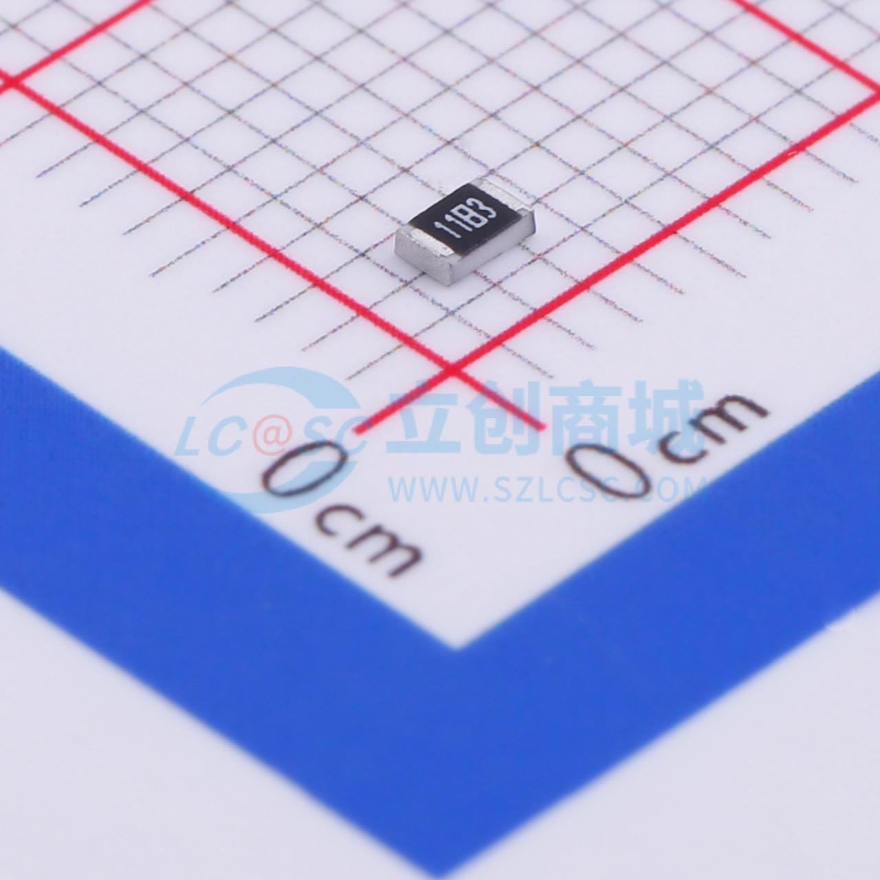 点击查看大图 RMC0805118K1%N实物图