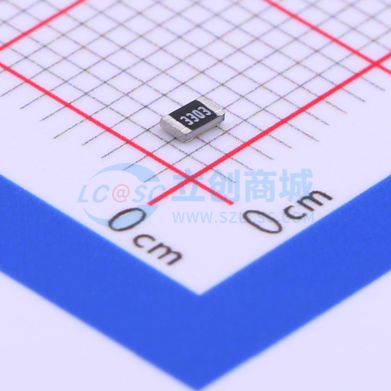 点击查看大图 HPCR0805F330KK9实物图