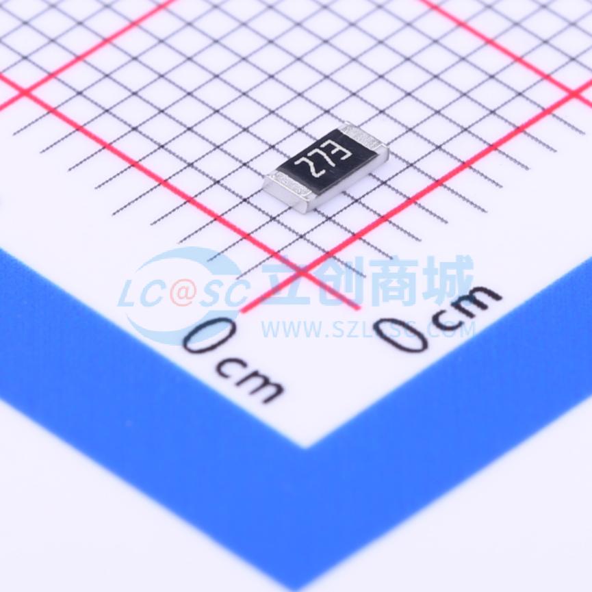 点击查看大图 RC1206JR-0727KL实物图