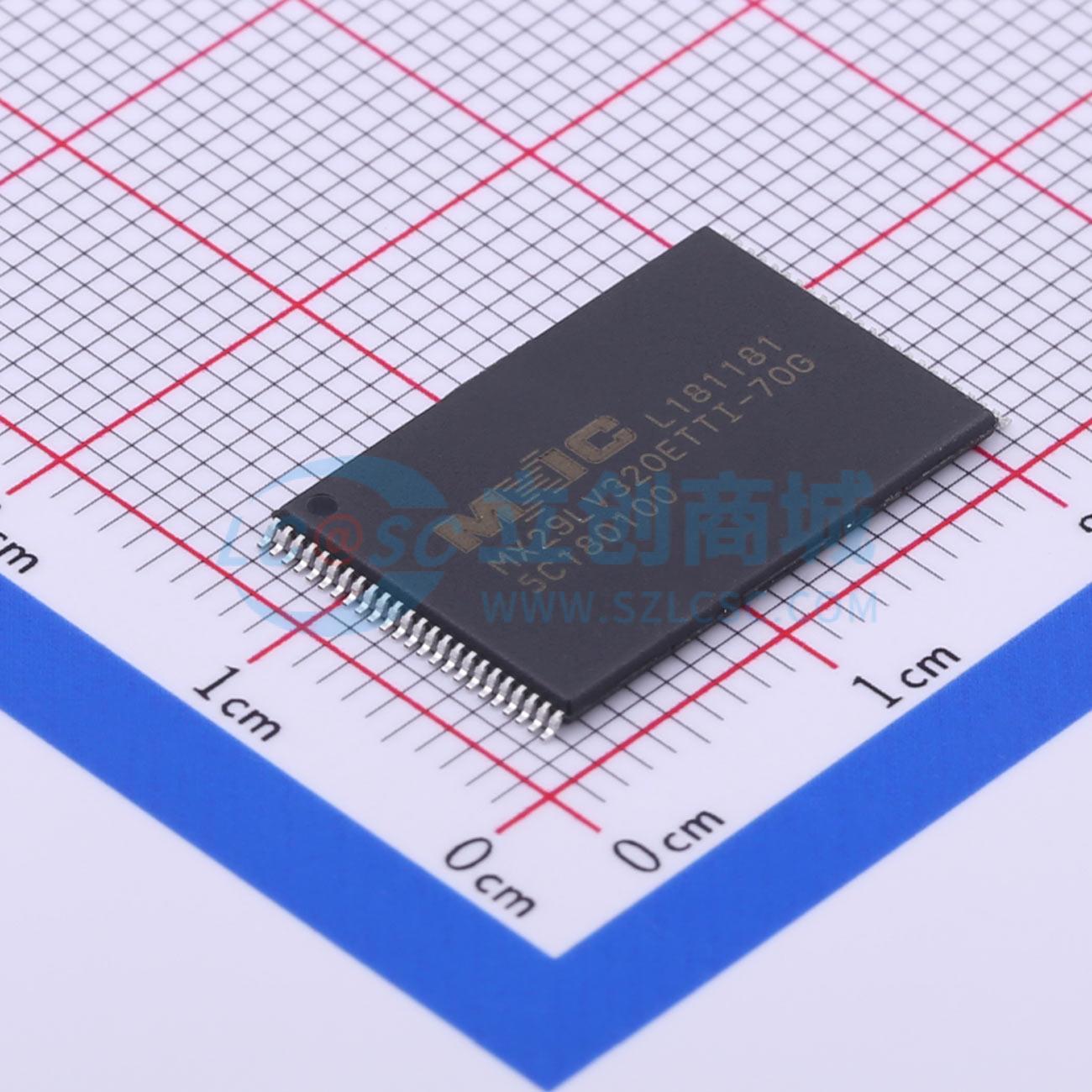 点击查看大图 MX29LV320ETTI-70G实物图