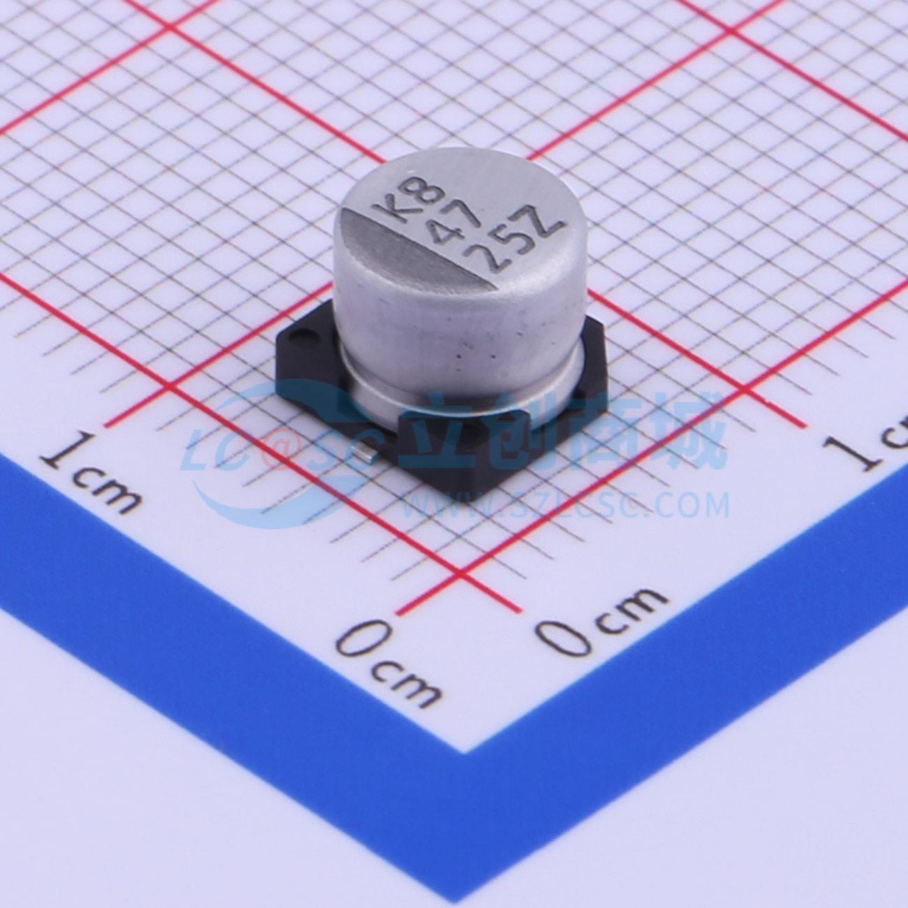 点击查看大图 VEZ470M1ETR-0605实物图