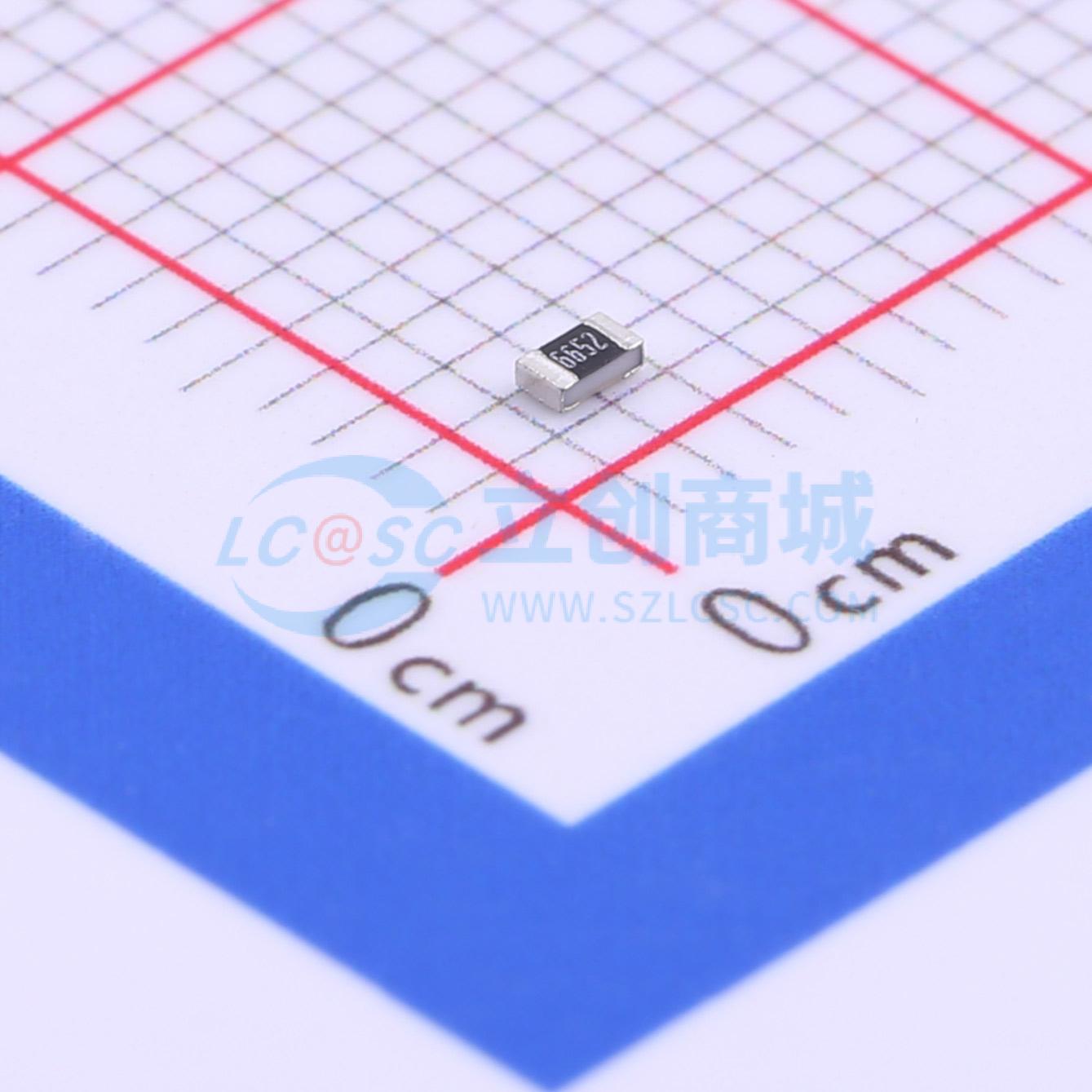 点击查看大图 HPCR0603F66K5K9实物图