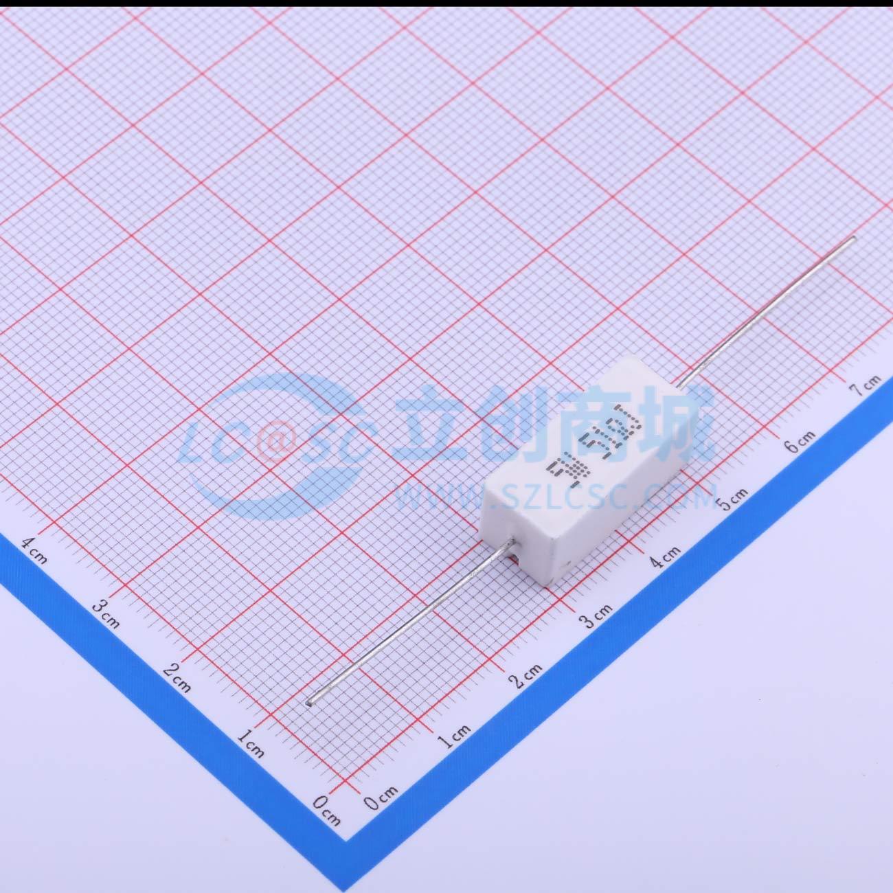 点击查看大图 CR-L5W-51Ω 5% P实物图