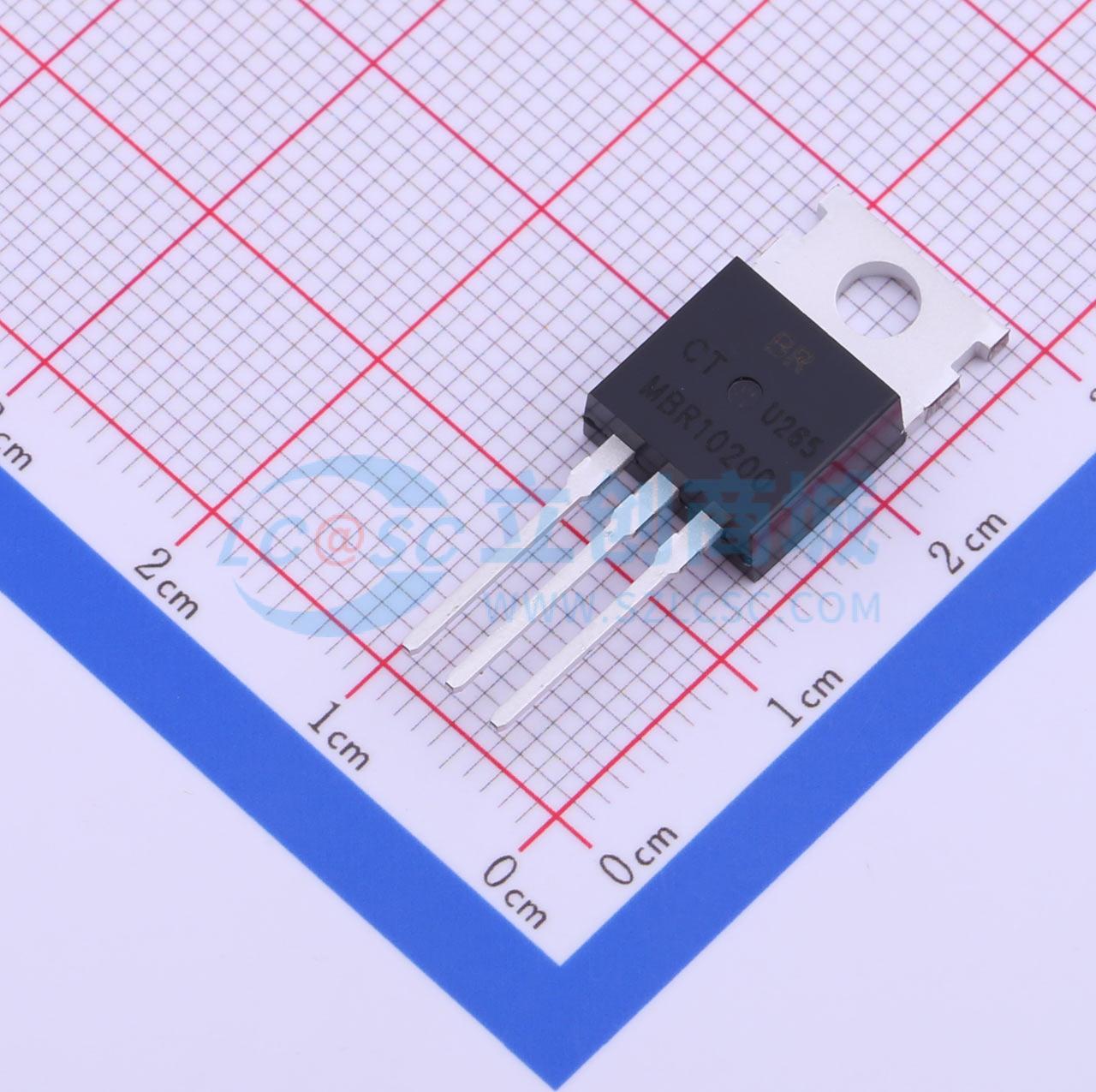 点击查看大图 MBR10200CT实物图