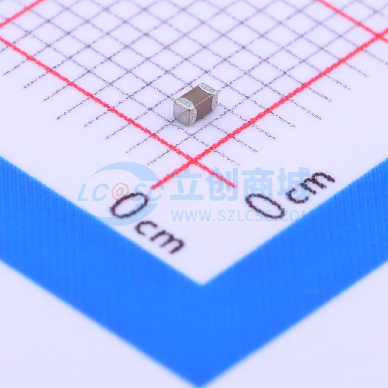 点击查看大图 0603B474M160NT实物图