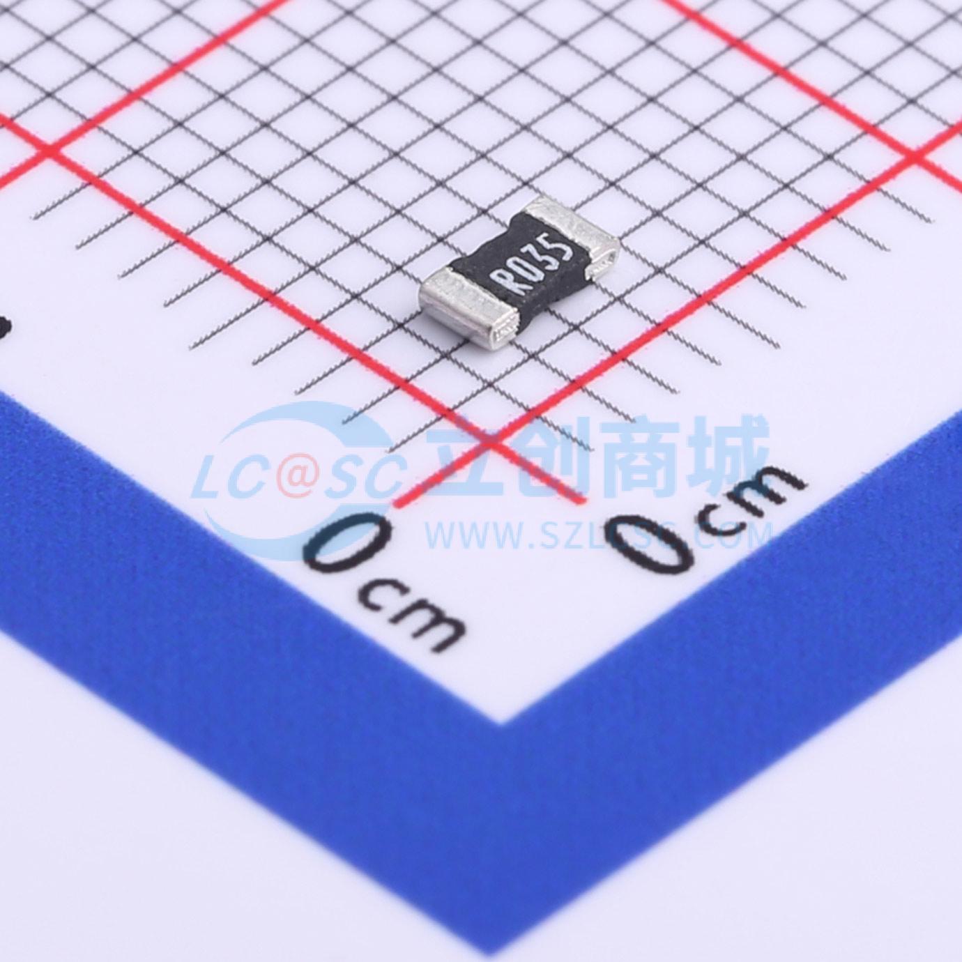 点击查看大图 LR1206-21R035F4实物图