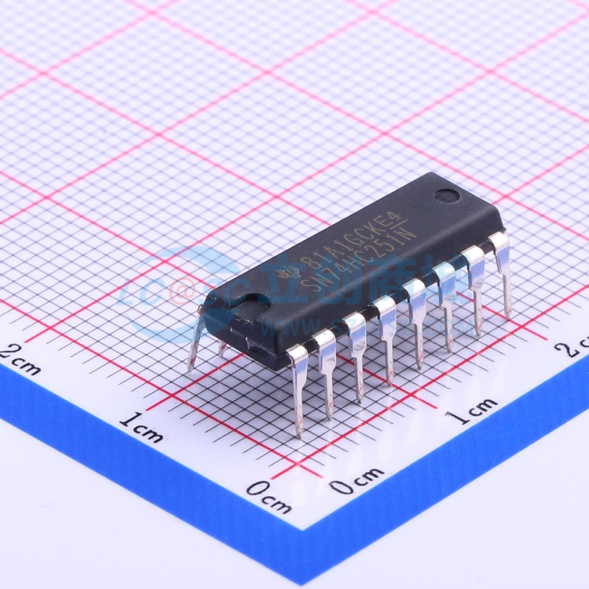 点击查看大图 SN74HC251N实物图