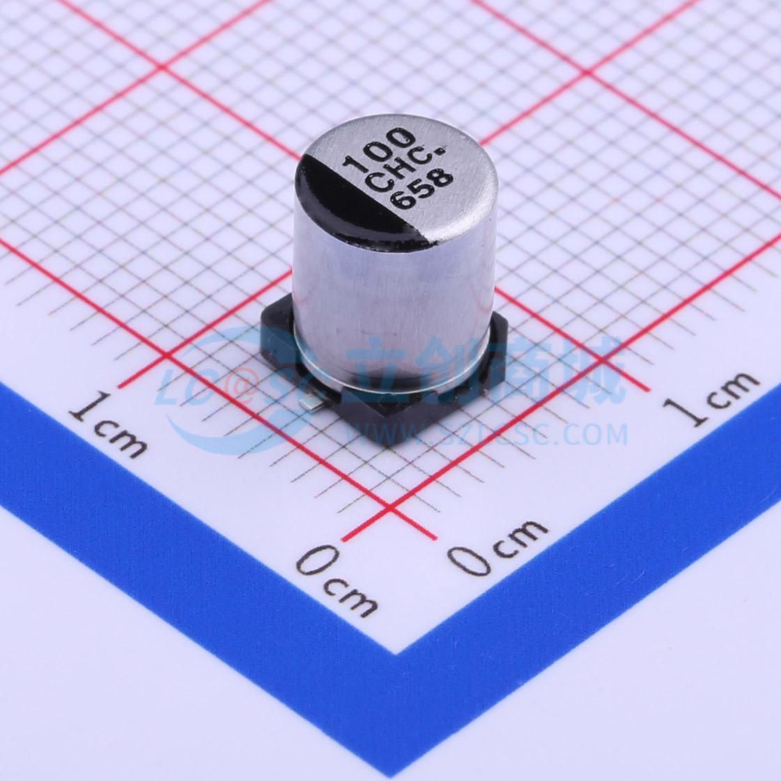 点击查看大图 EEEHC1C101XP实物图