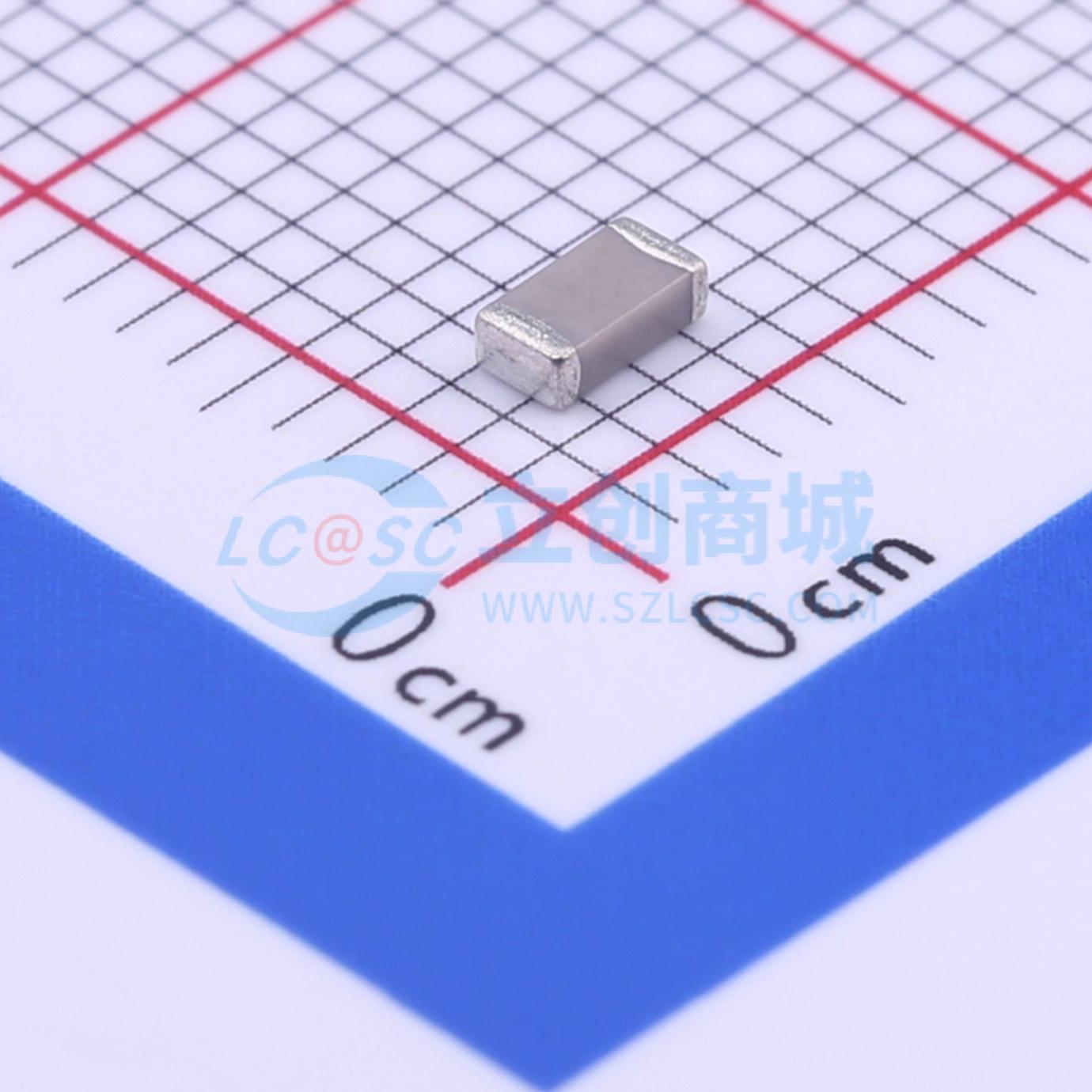 点击查看大图 TCC1206COG101J102ET实物图