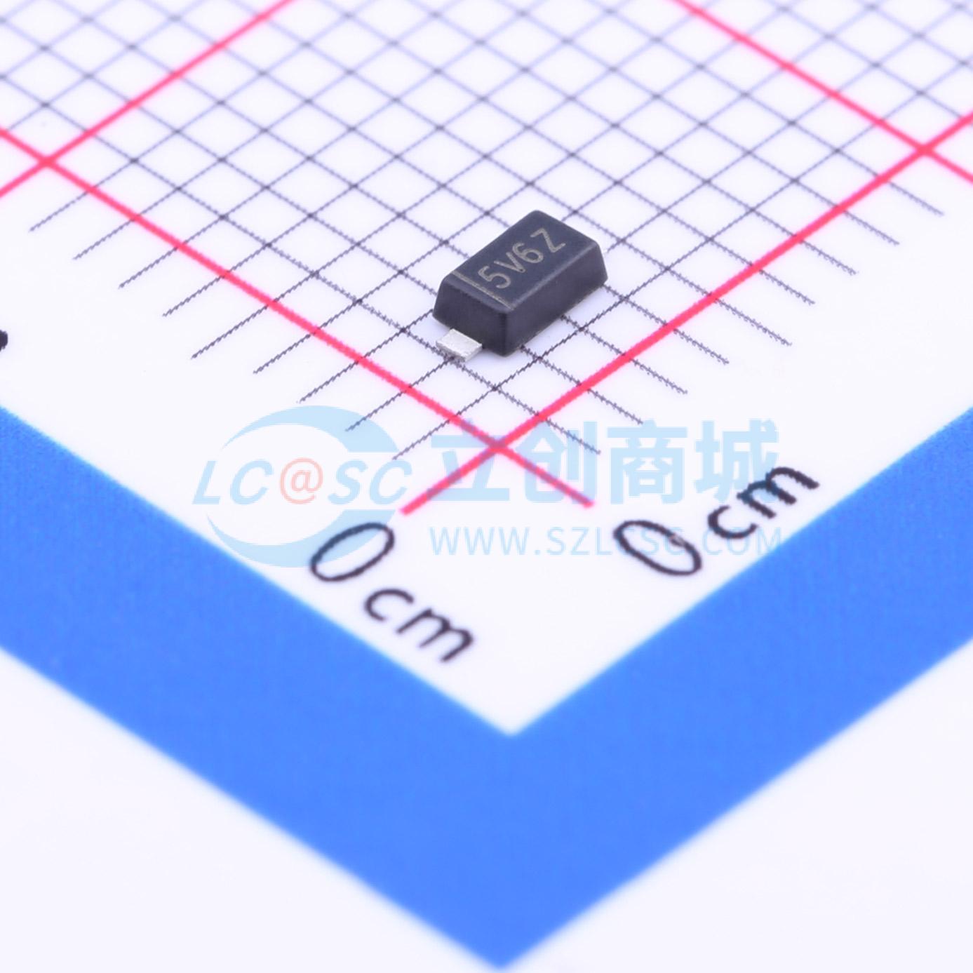 点击查看大图 MMSZ5V6CW实物图