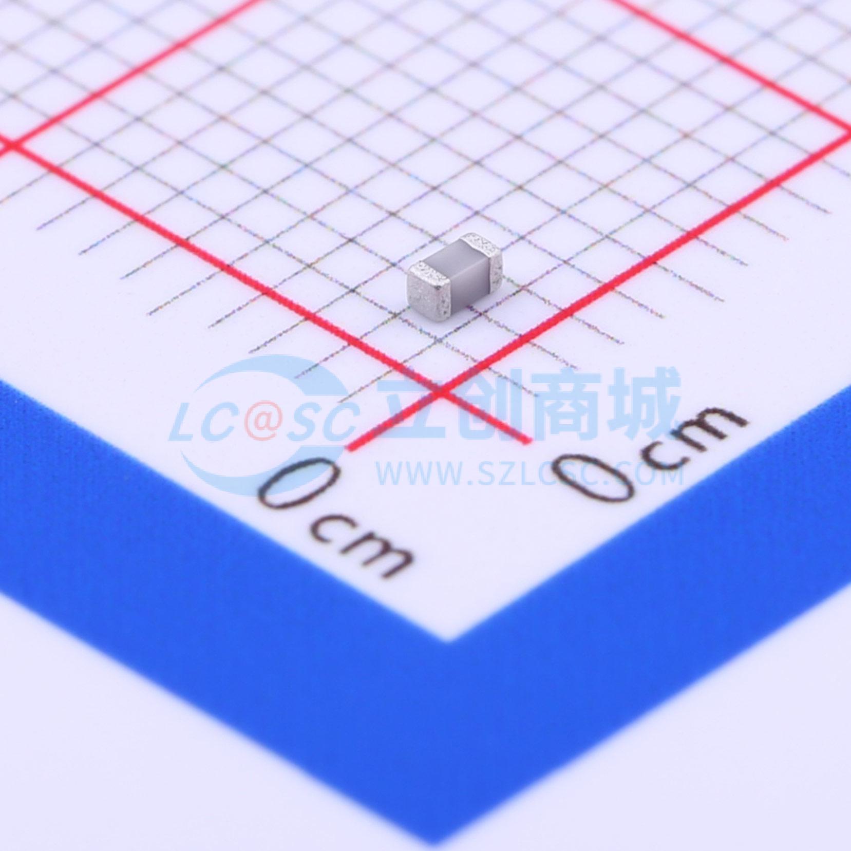 点击查看大图 C1608C0G2E471JT000N实物图