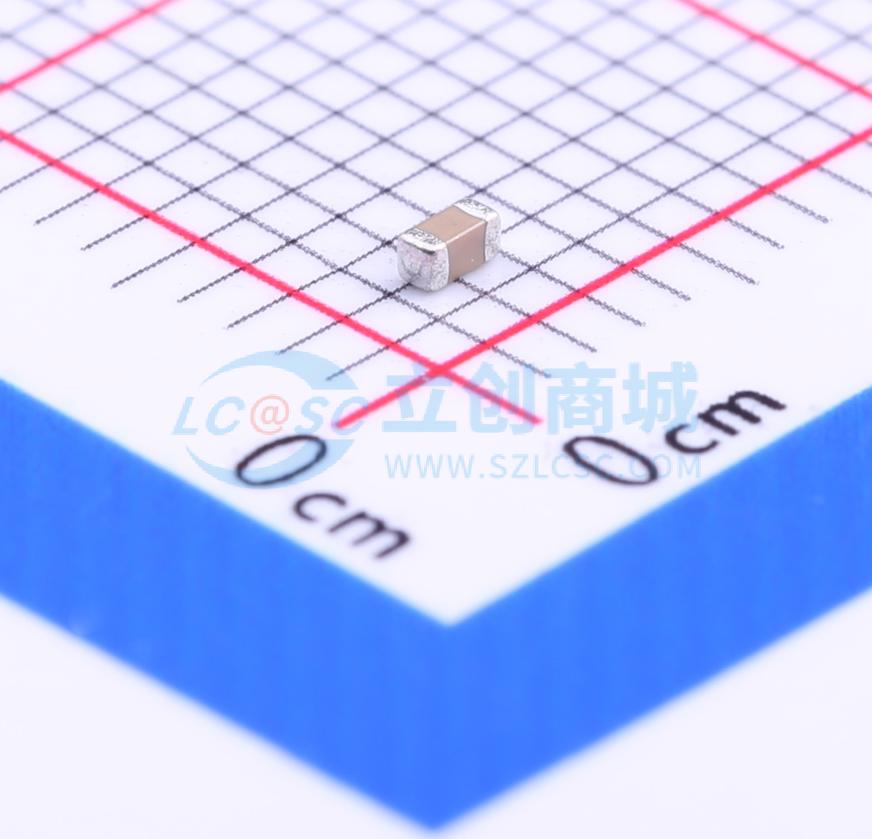 0603B102M500CT实物图