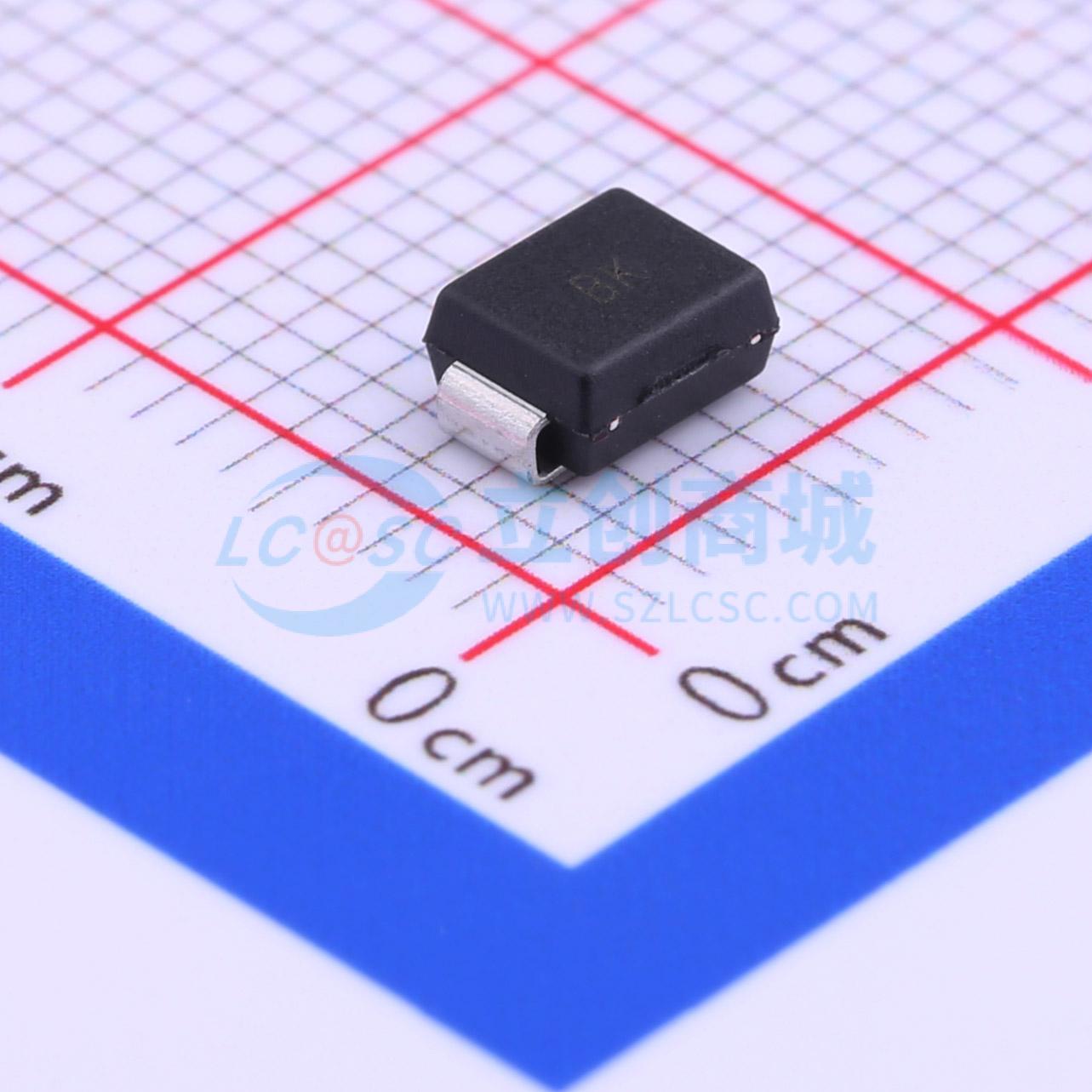 点击查看大图 SMBJ14CA实物图
