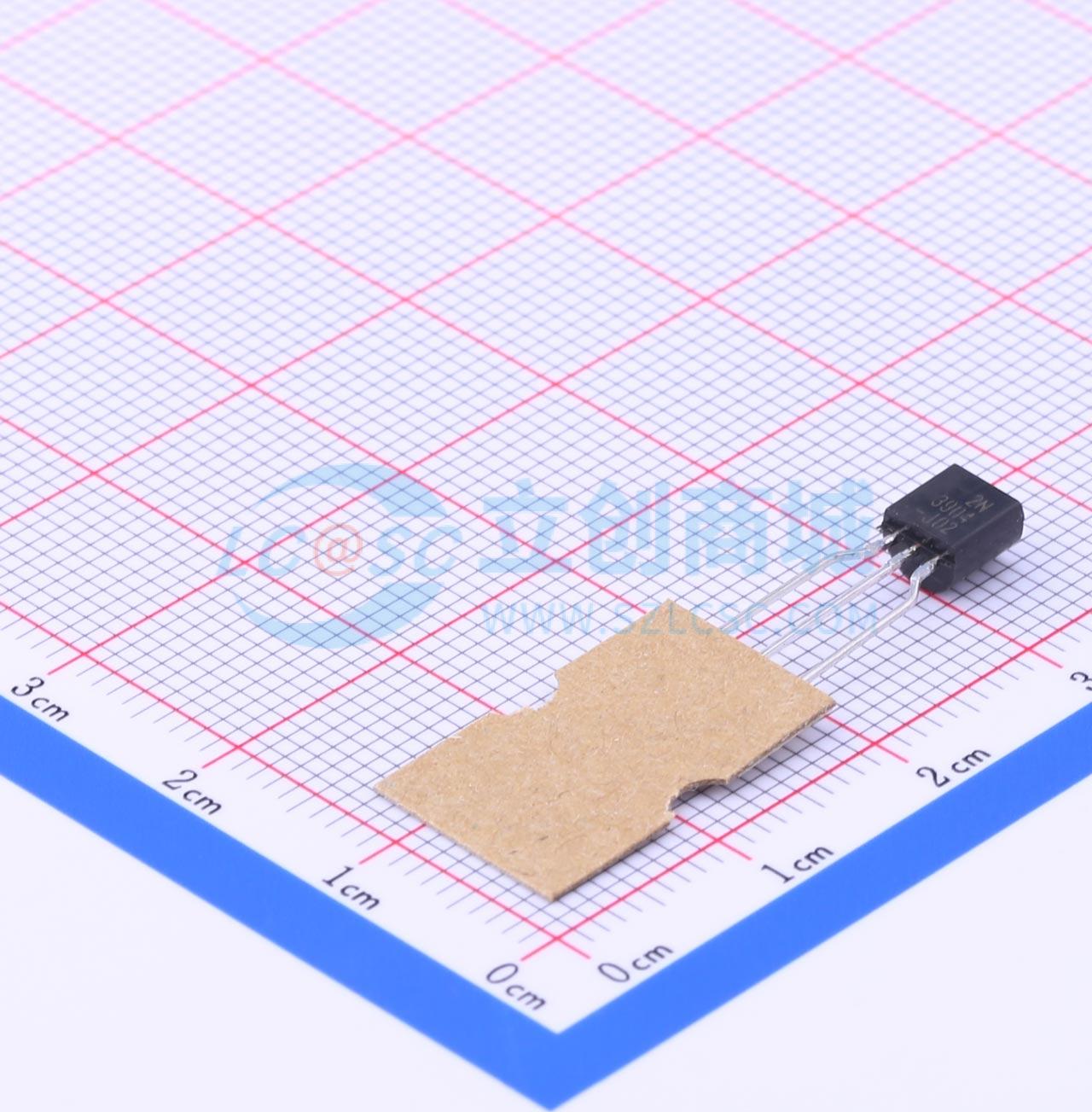 点击查看大图 2N3904TFR实物图