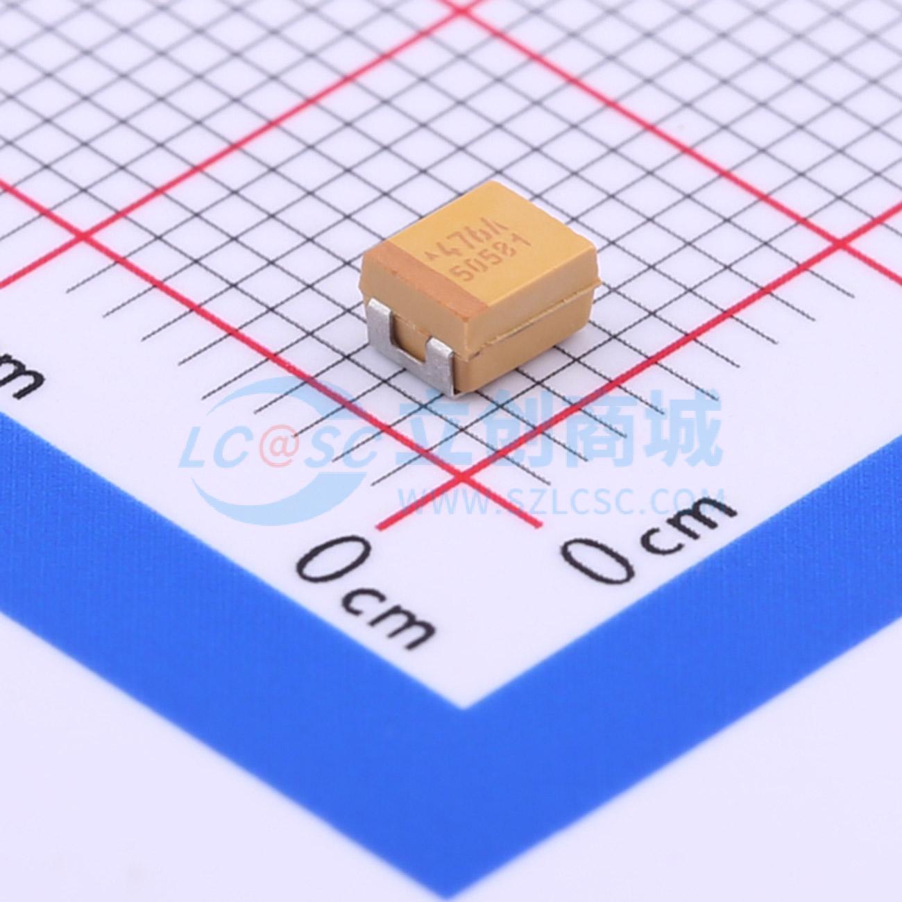 点击查看大图 TPSB476K010T0650实物图