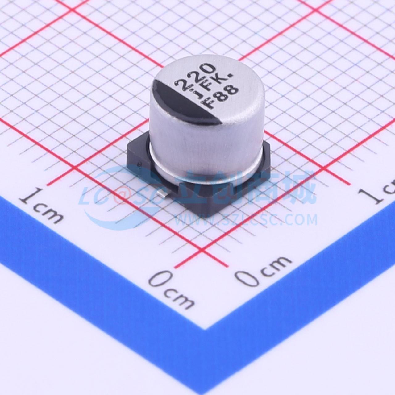 点击查看大图 EEEFK0J221P实物图