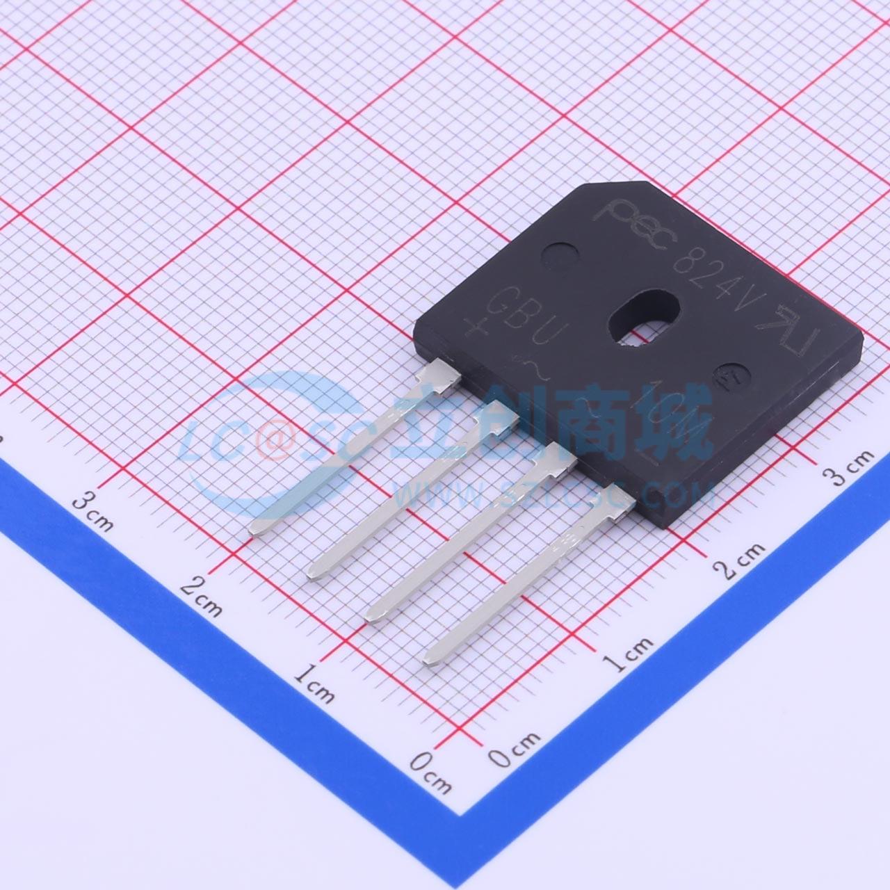 点击查看大图 GBU10MR_B0_100A1实物图