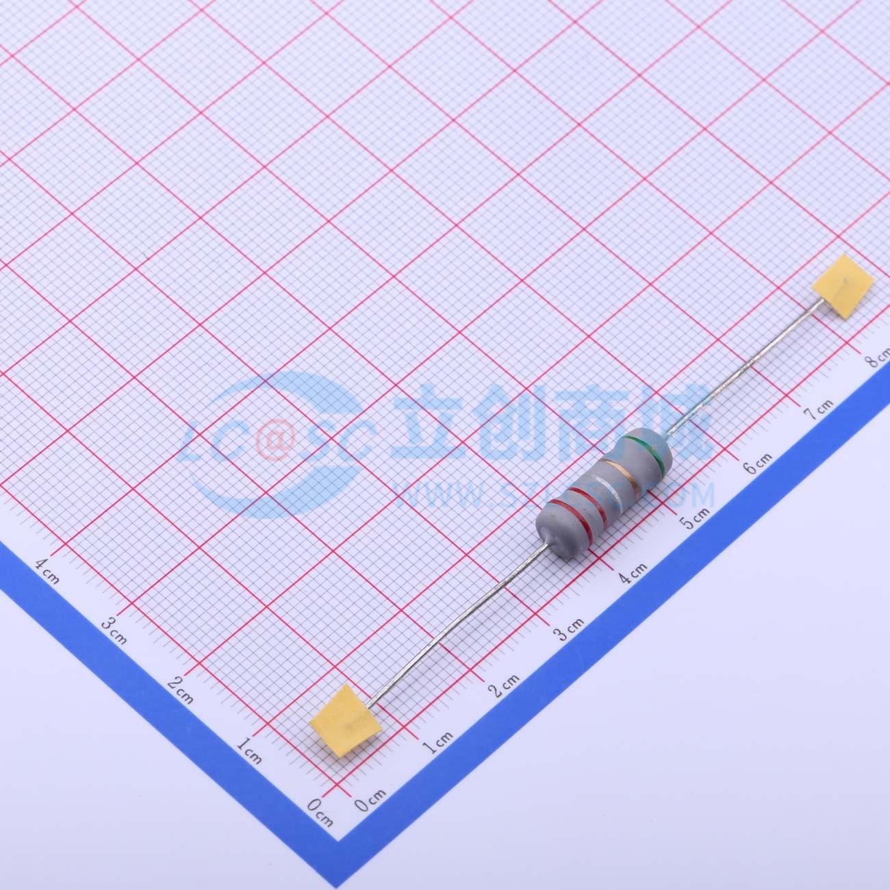 点击查看大图 NKNP3W-0.22Ω±5% T实物图