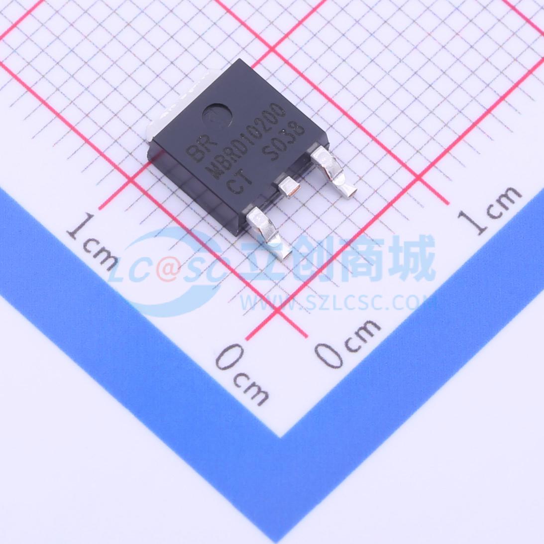 点击查看大图 MBRD10200CT实物图