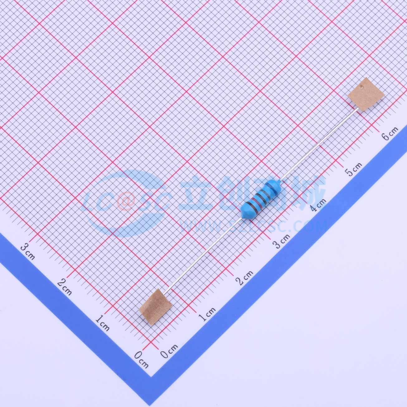 点击查看大图 RN1/2W68.1KΩFT/BA1实物图