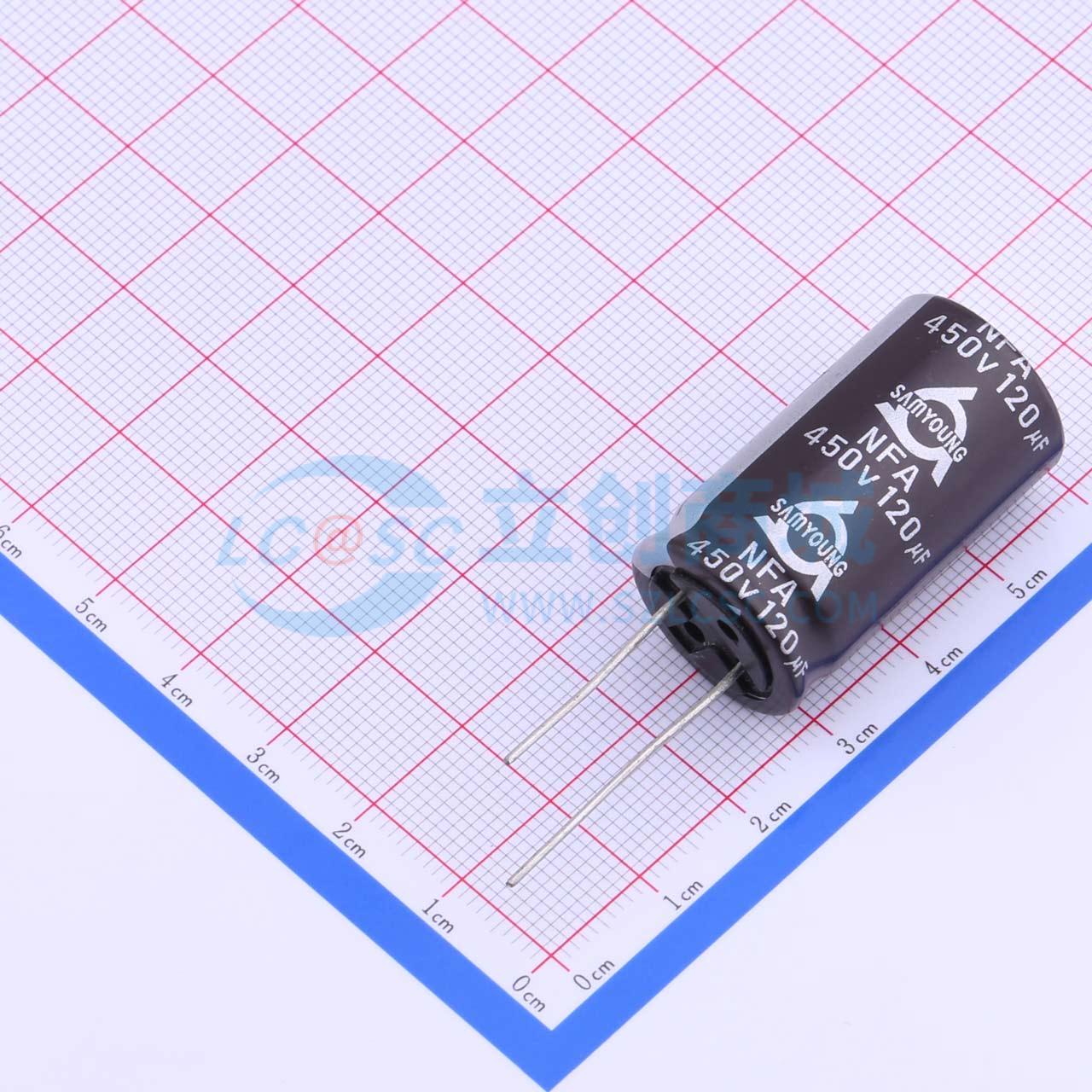 点击查看大图 NFA 450V120 M 18*31.5实物图