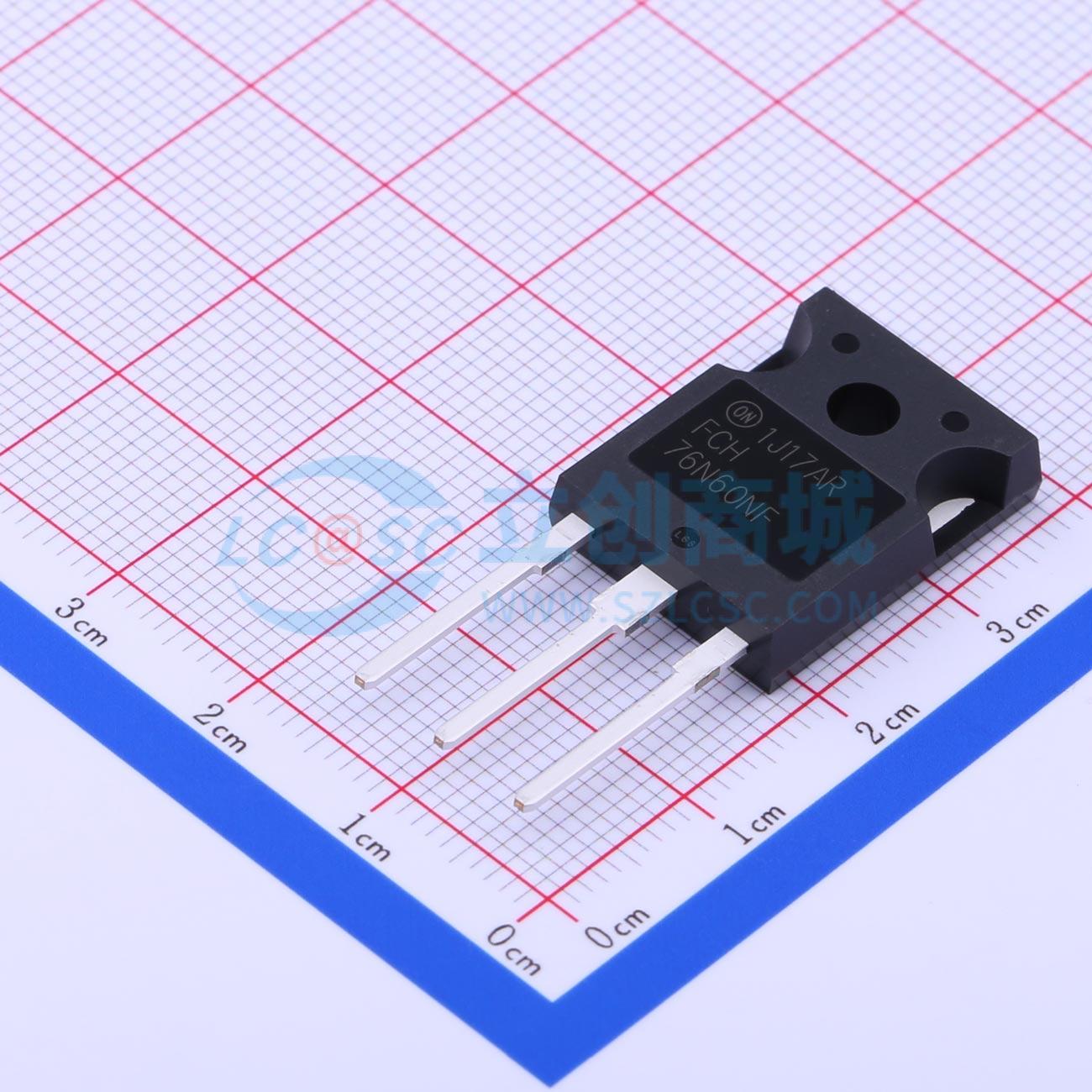 点击查看大图 FCH76N60NF实物图