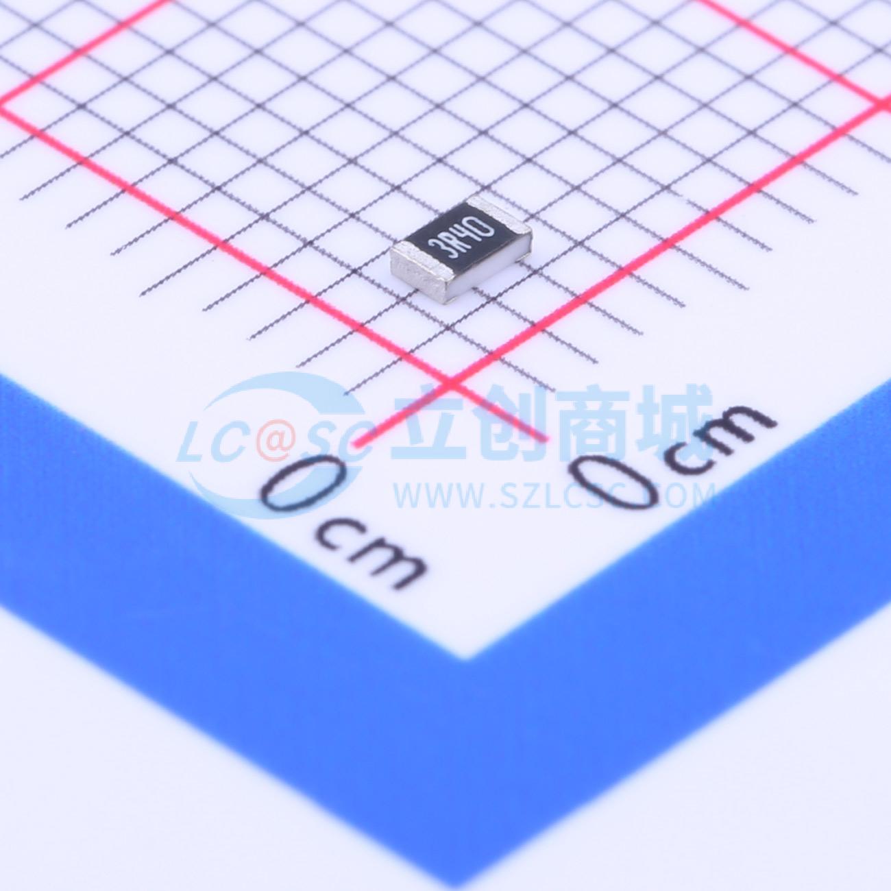 点击查看大图 0805W8F340KT5E实物图