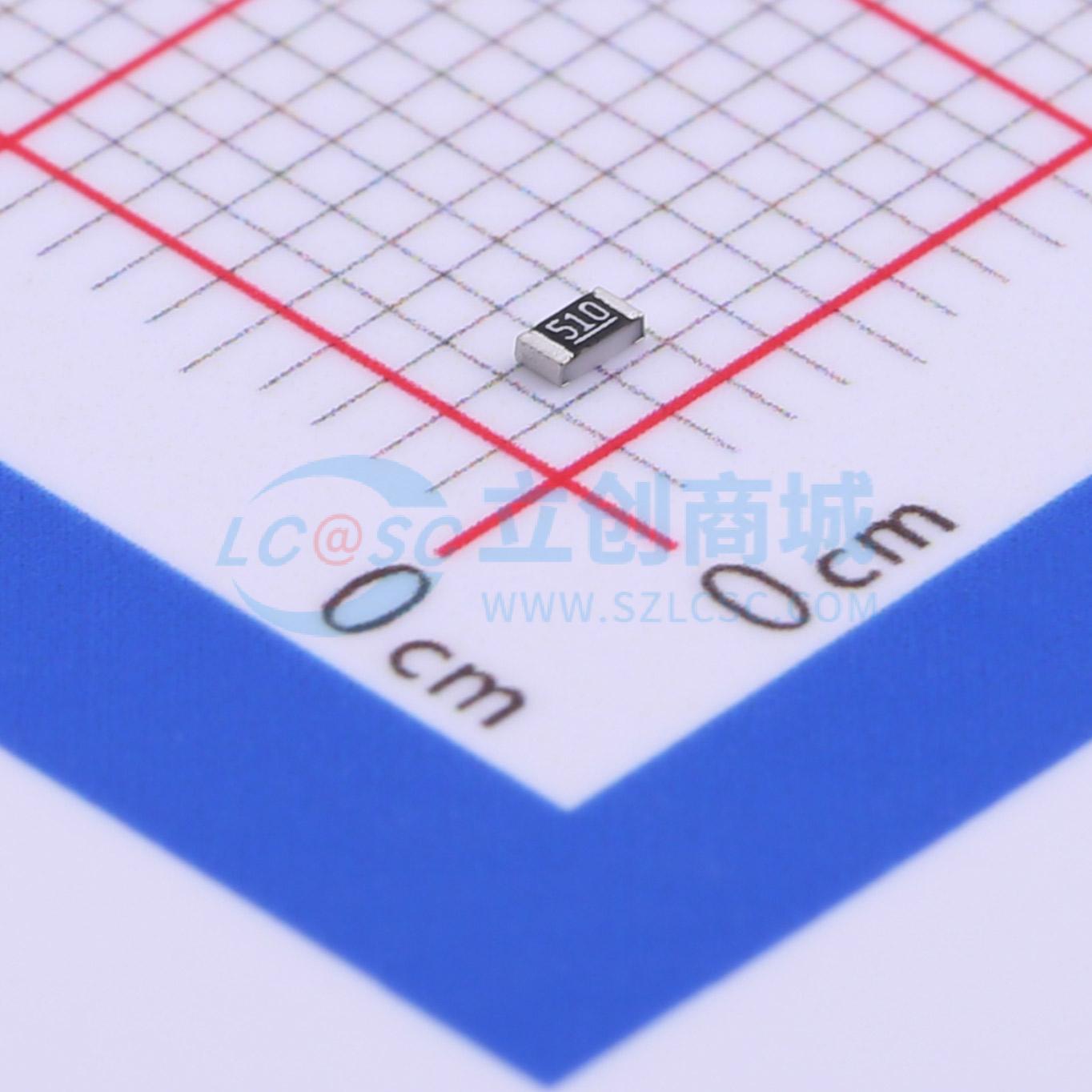 点击查看大图 ETCR0603F51R0K9实物图