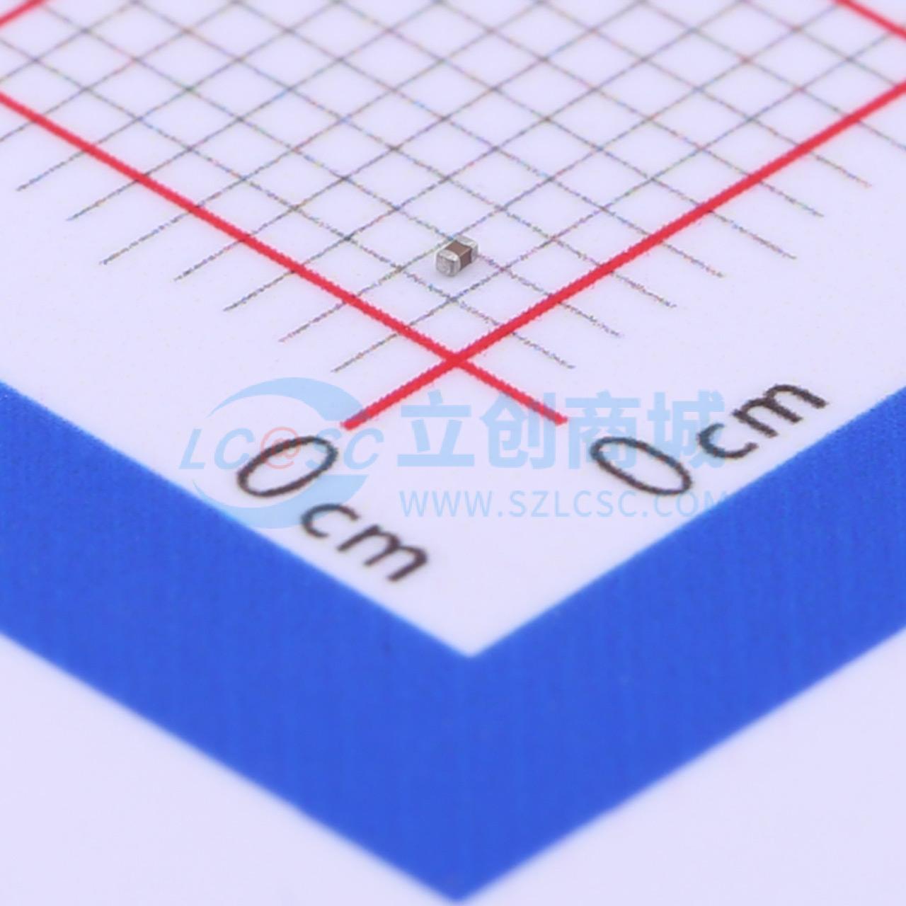 点击查看大图 C0603NP0150JGTS实物图