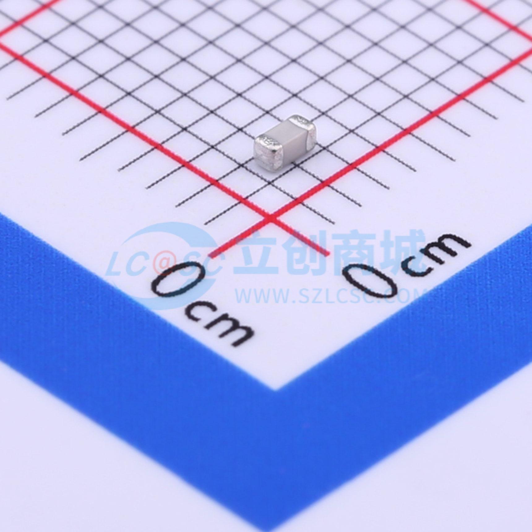 点击查看大图 0603N820G500CT实物图