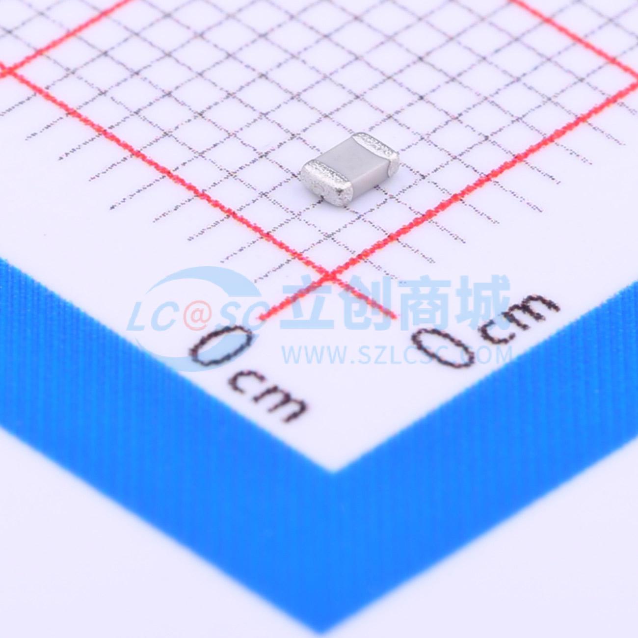 点击查看大图 0805N300J500CT实物图