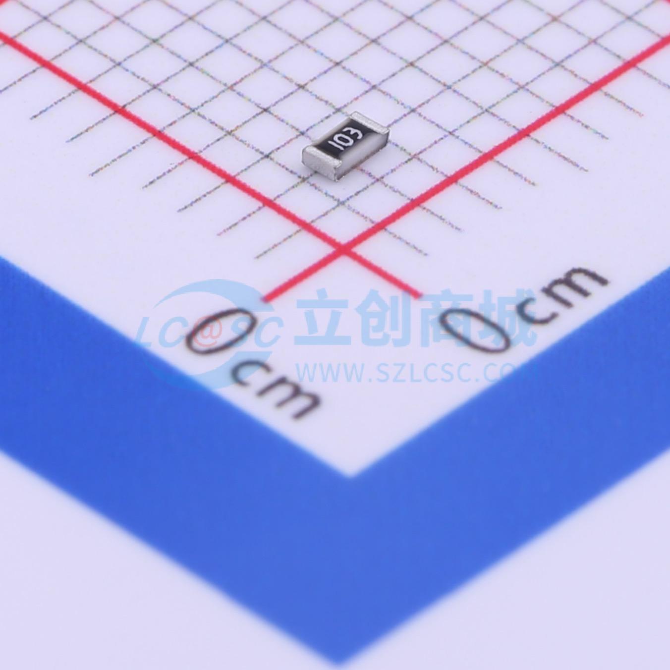 点击查看大图 PTFR0603B10K0P9实物图