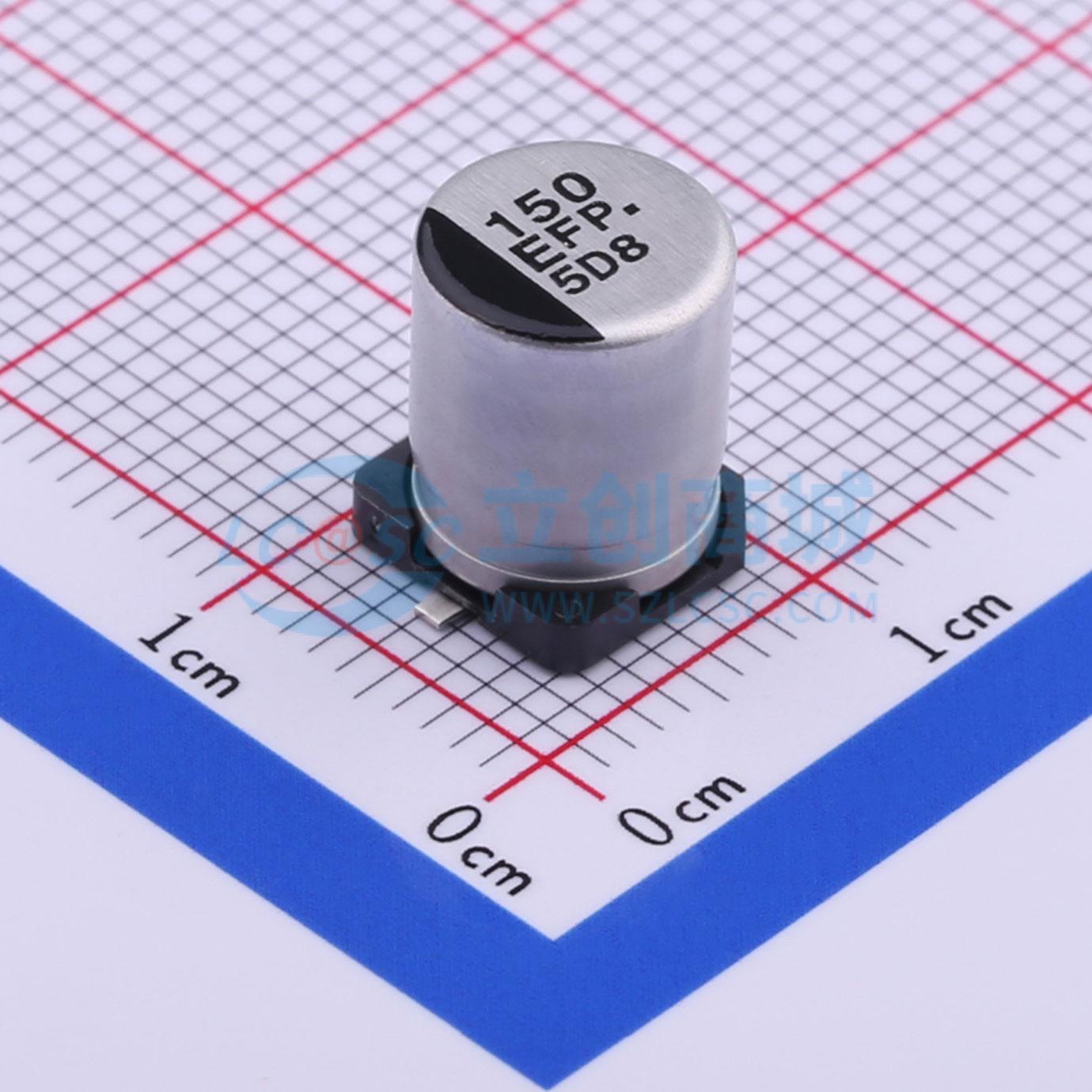 点击查看大图 EEEFP1E151AP实物图