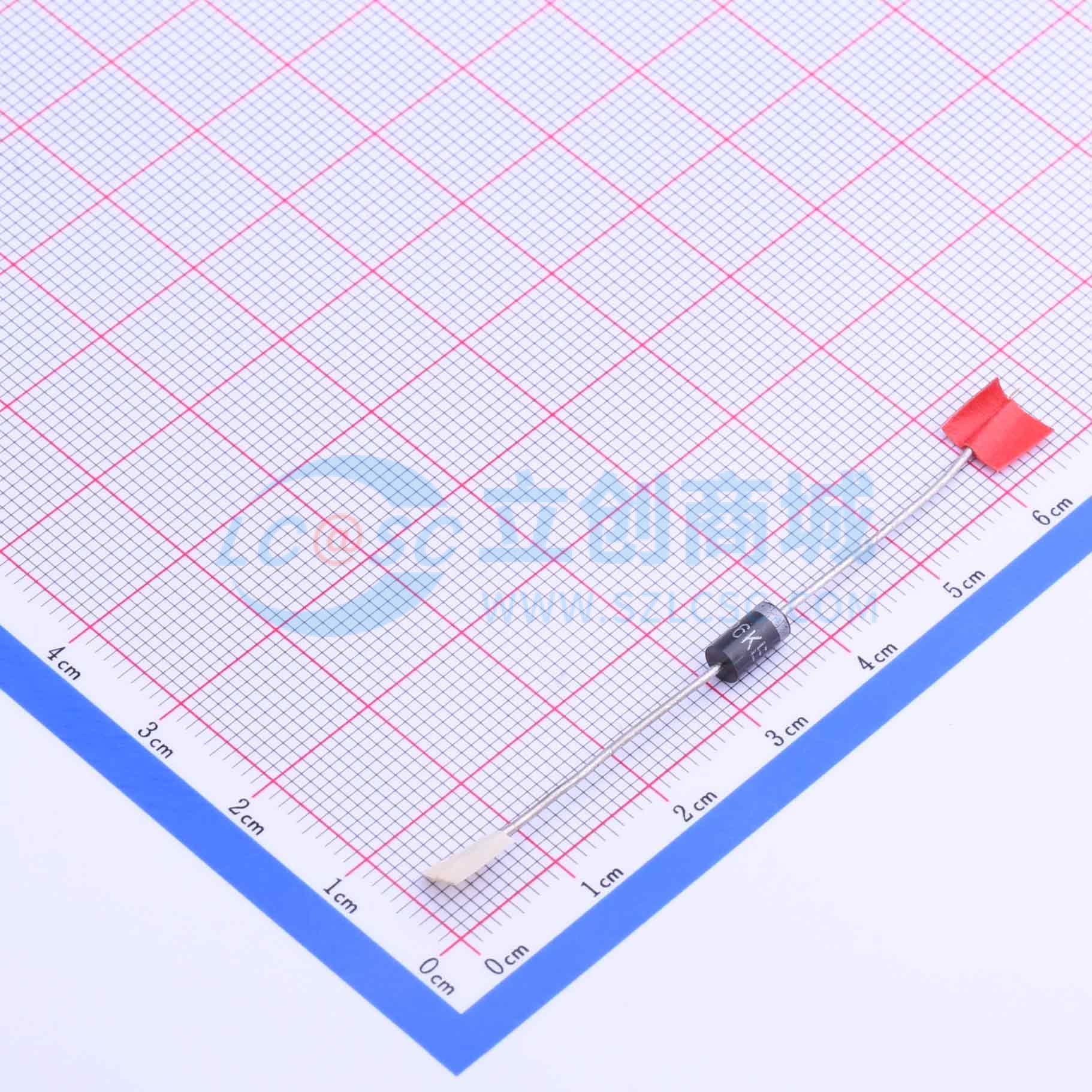 点击查看大图 P6KE160A实物图