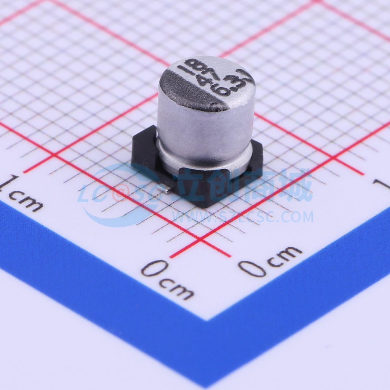点击查看大图 VEJ470M0JTR-0505实物图