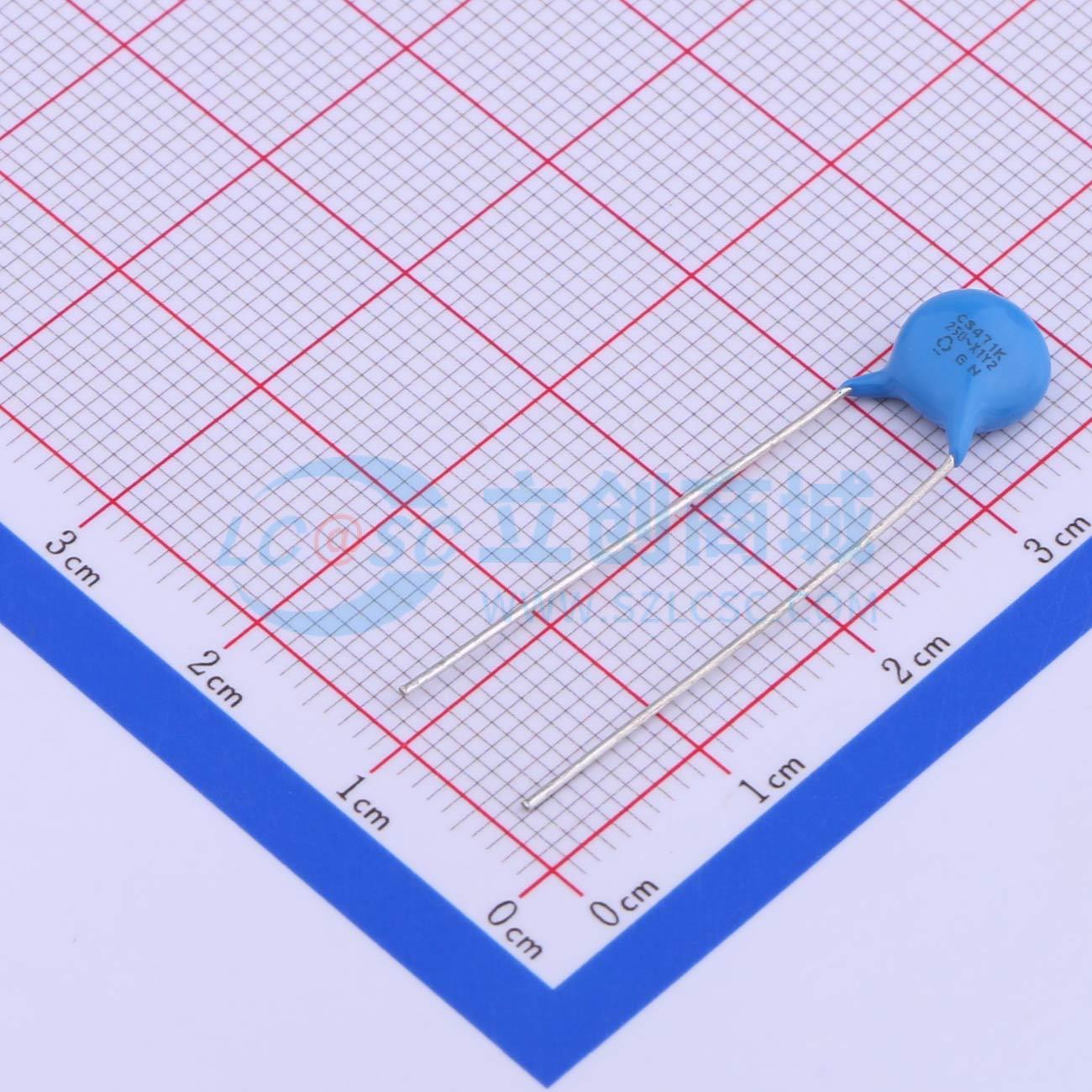 点击查看大图 CS85-B2GA471KYASA实物图