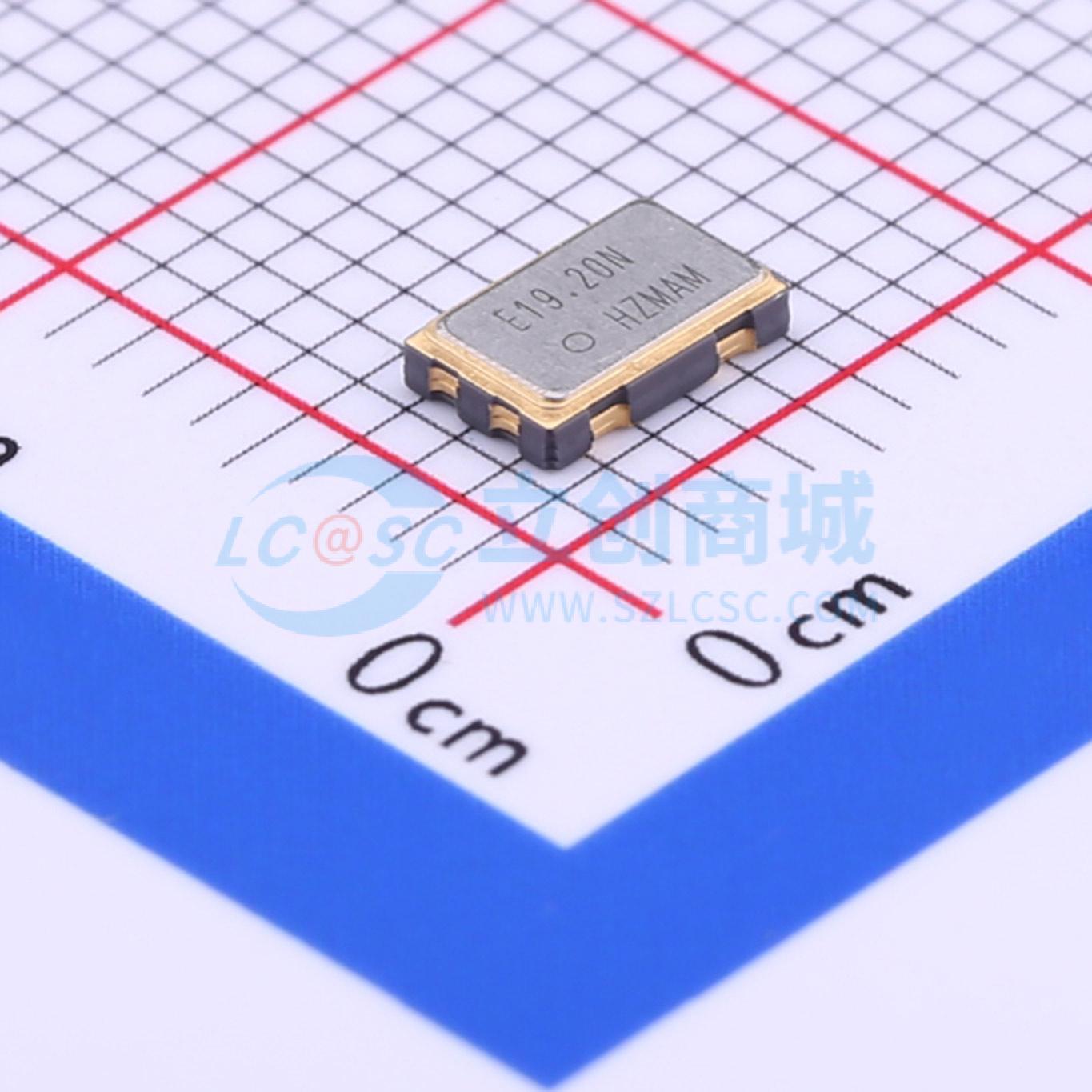 点击查看大图 SG-8018CB 19.200000MHz TJHPA实物图