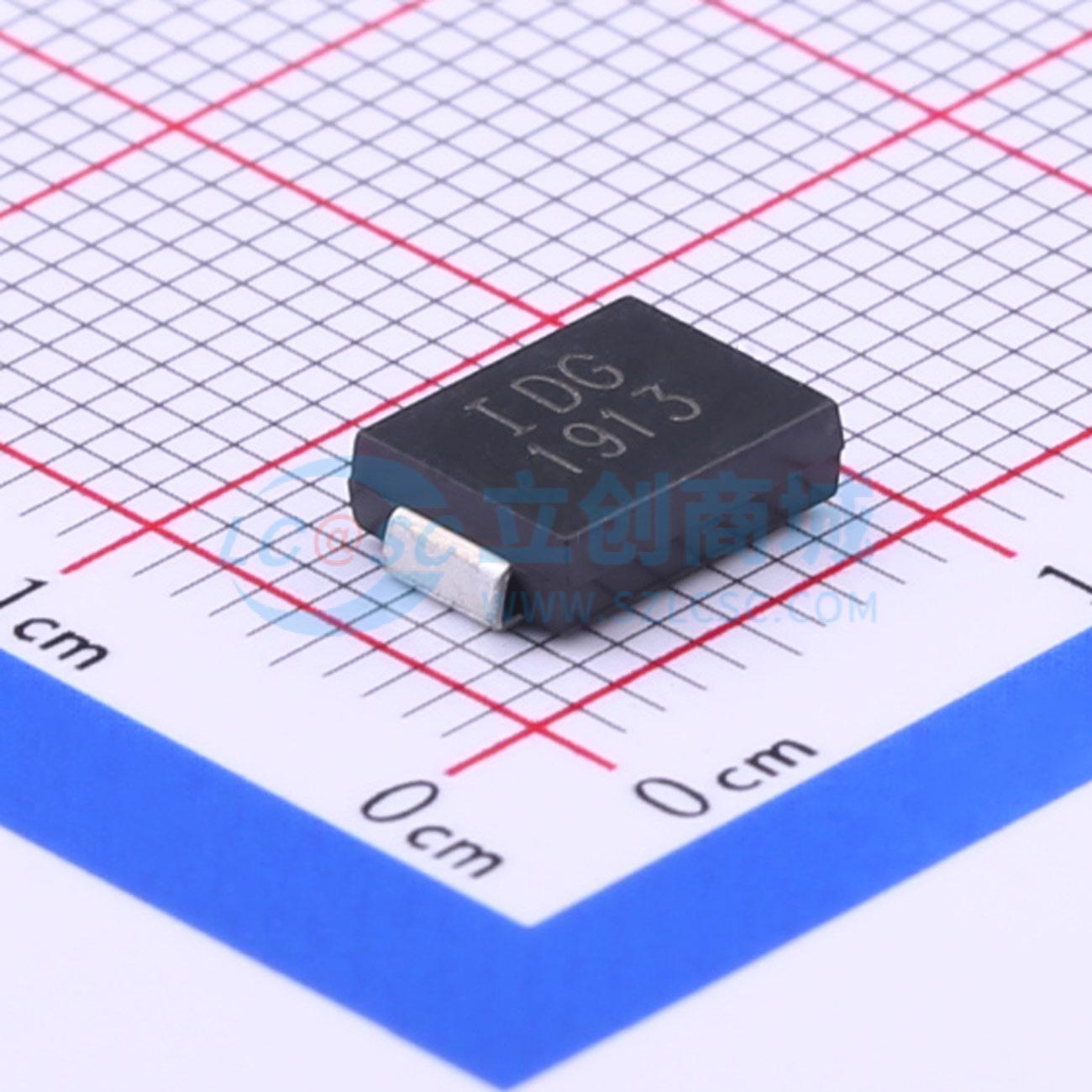 点击查看大图 SMDJ6.0CA实物图