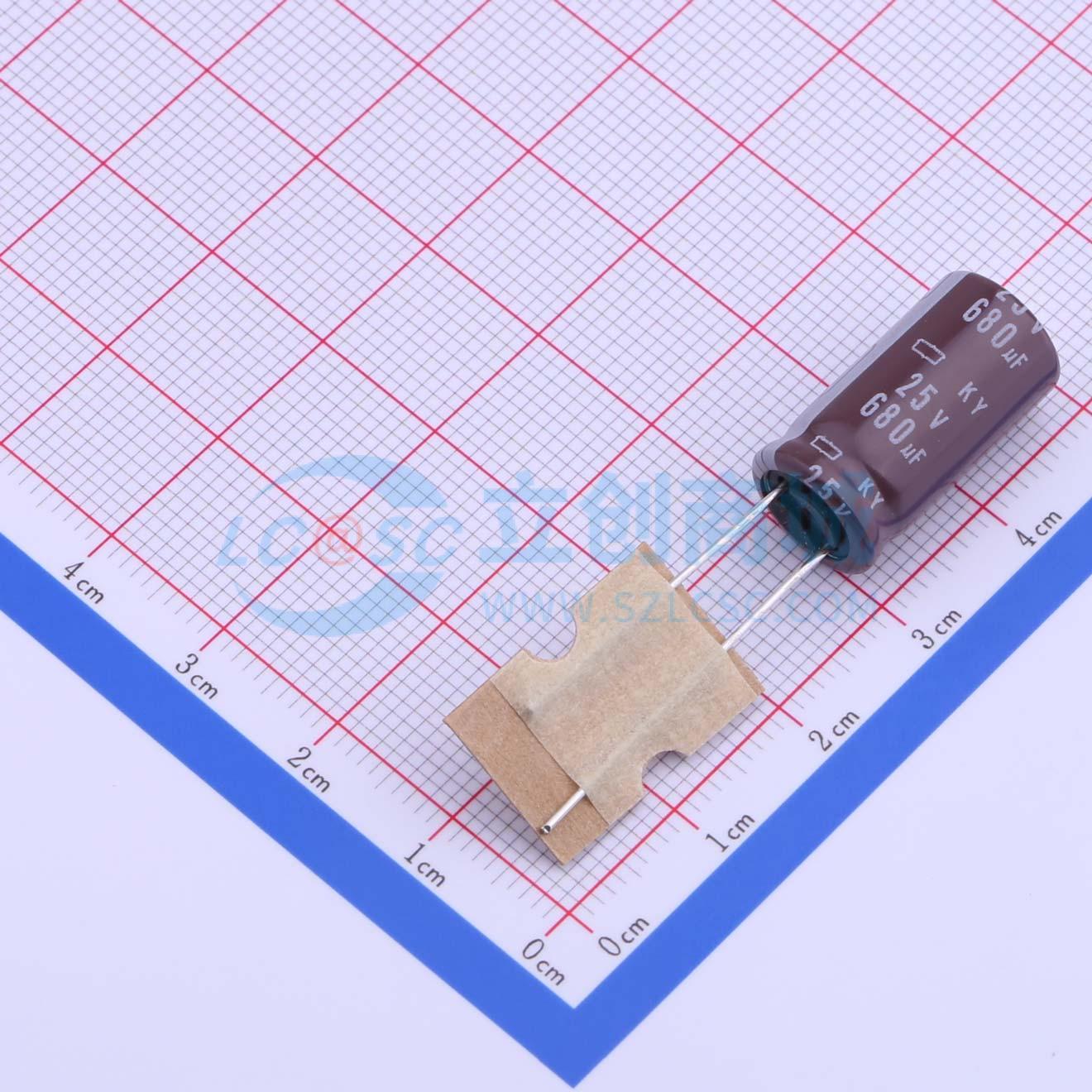 点击查看大图 EKY-250ETD681MJ20S实物图