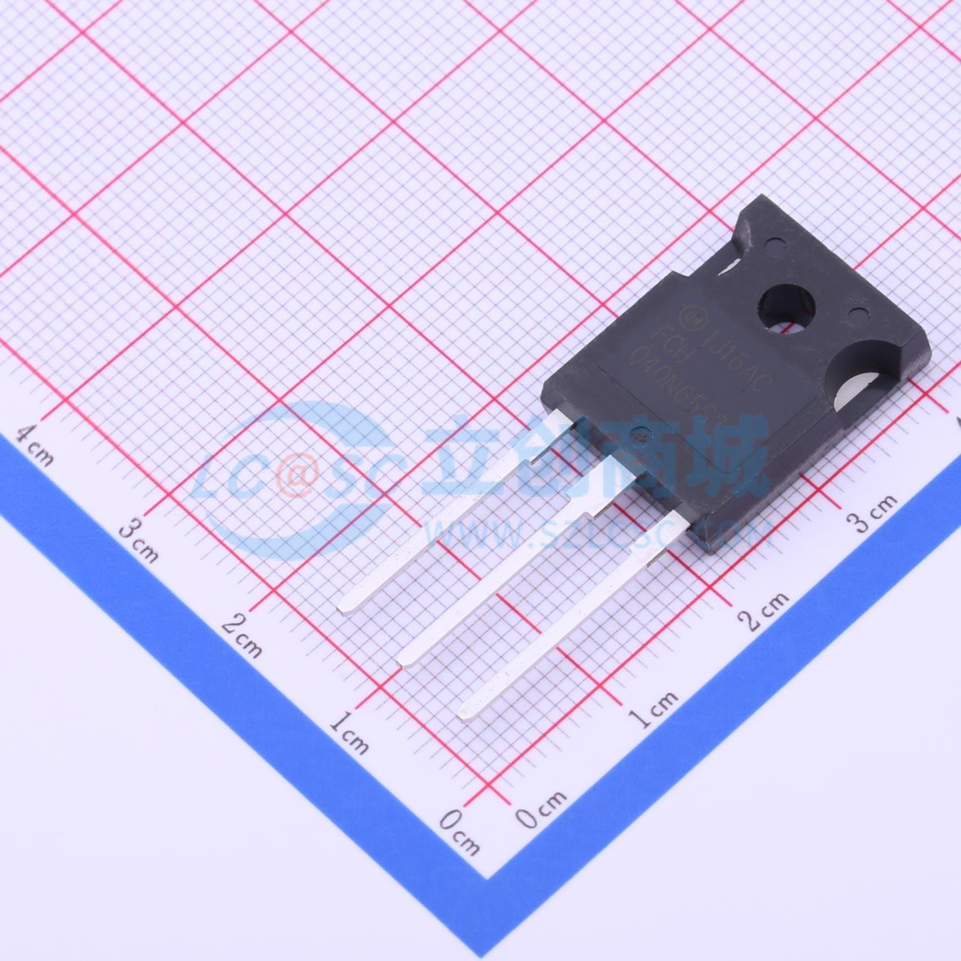 点击查看大图 FCH040N65S3实物图