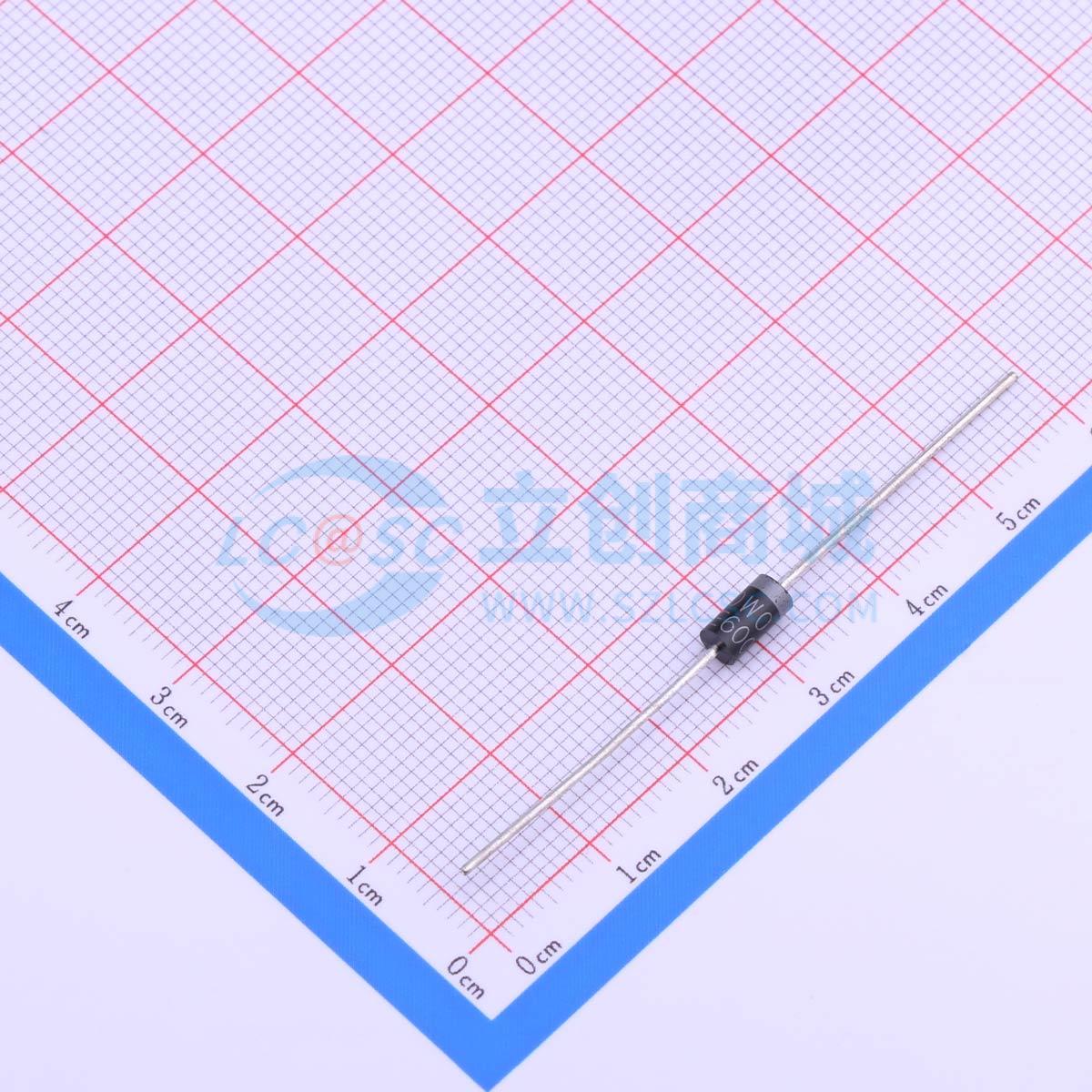 点击查看大图 P6KE600A实物图