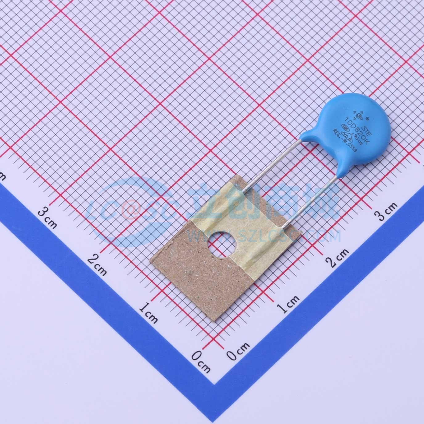 点击查看大图 STE10D820K1EQ0FST0R0实物图