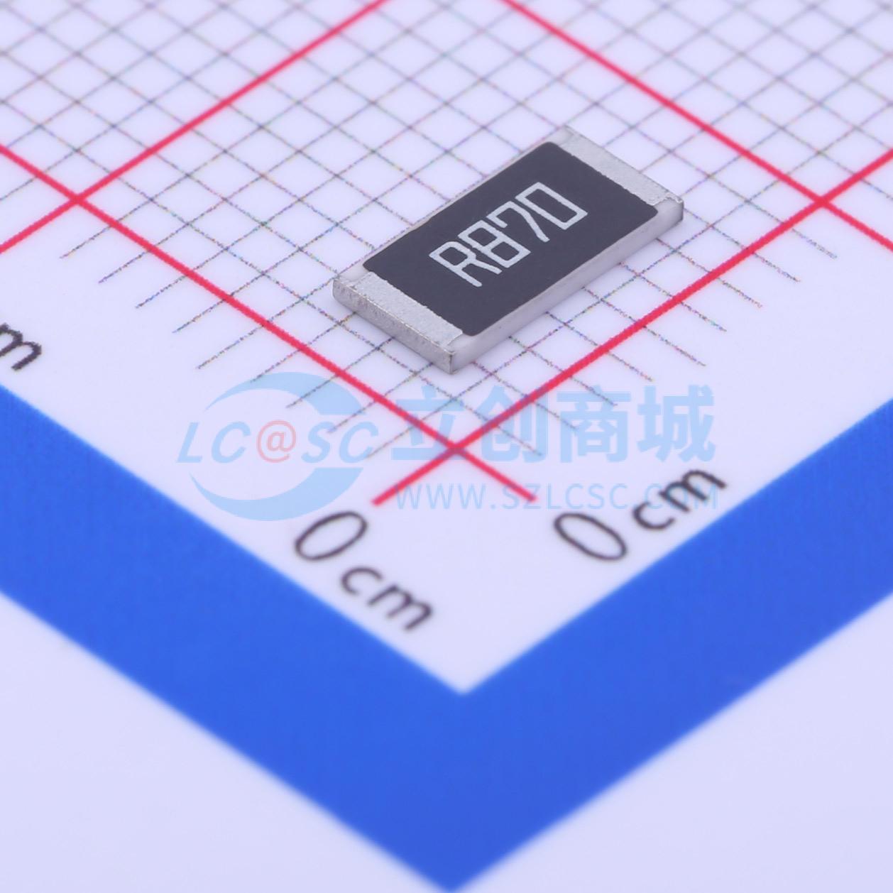 点击查看大图 CR2512FR870E04R实物图