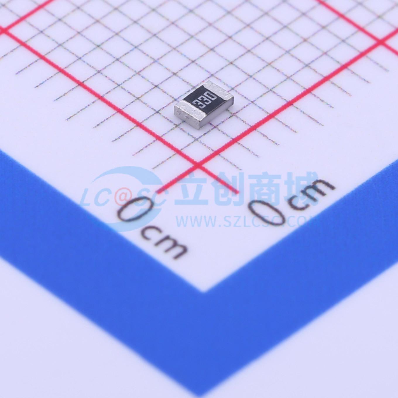 点击查看大图 RK73B2ATTD330J实物图