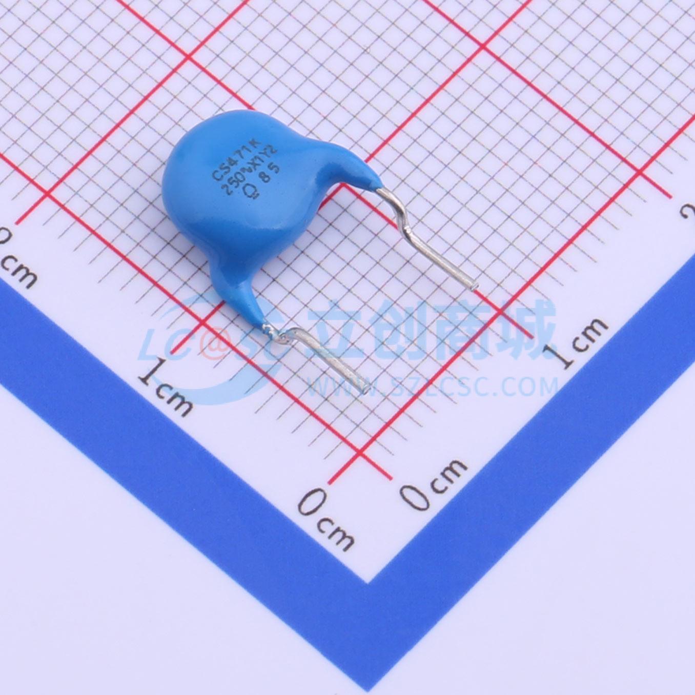 点击查看大图 CS85-B2GA471KYNSA实物图