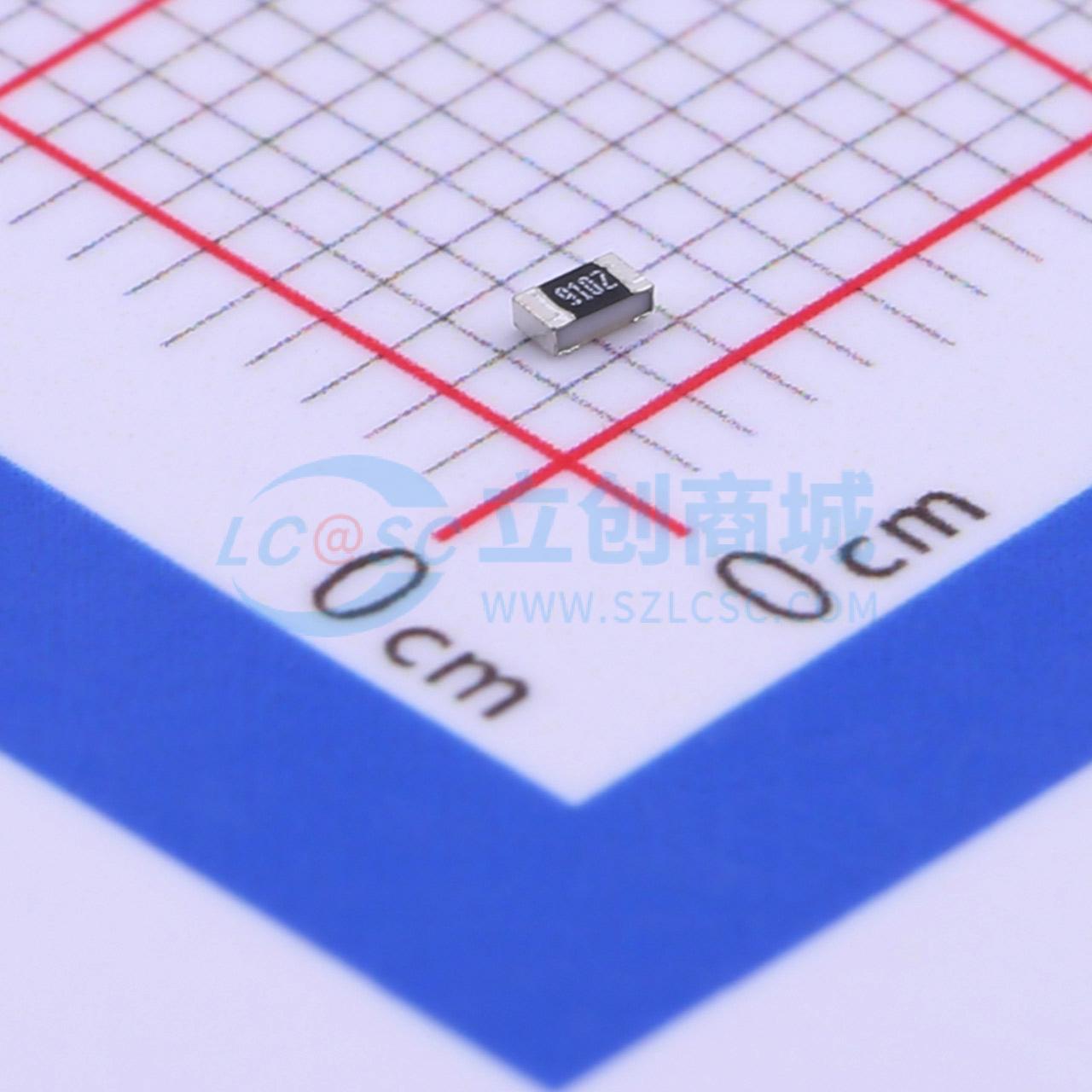 点击查看大图 HPCR0603F91K0K9实物图