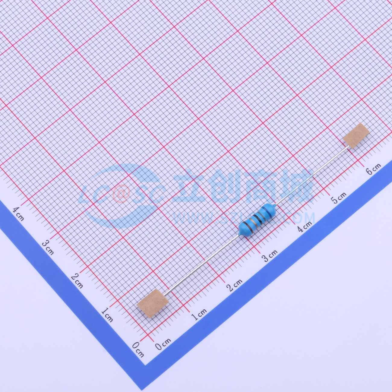 点击查看大图 RN1/2W68ΩFT/BA1实物图