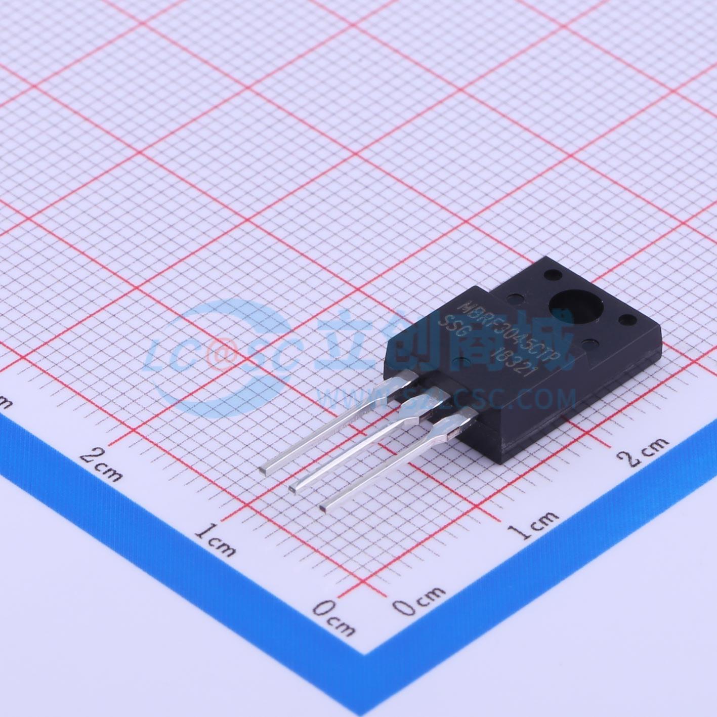 点击查看大图 MBRF3045CTP实物图