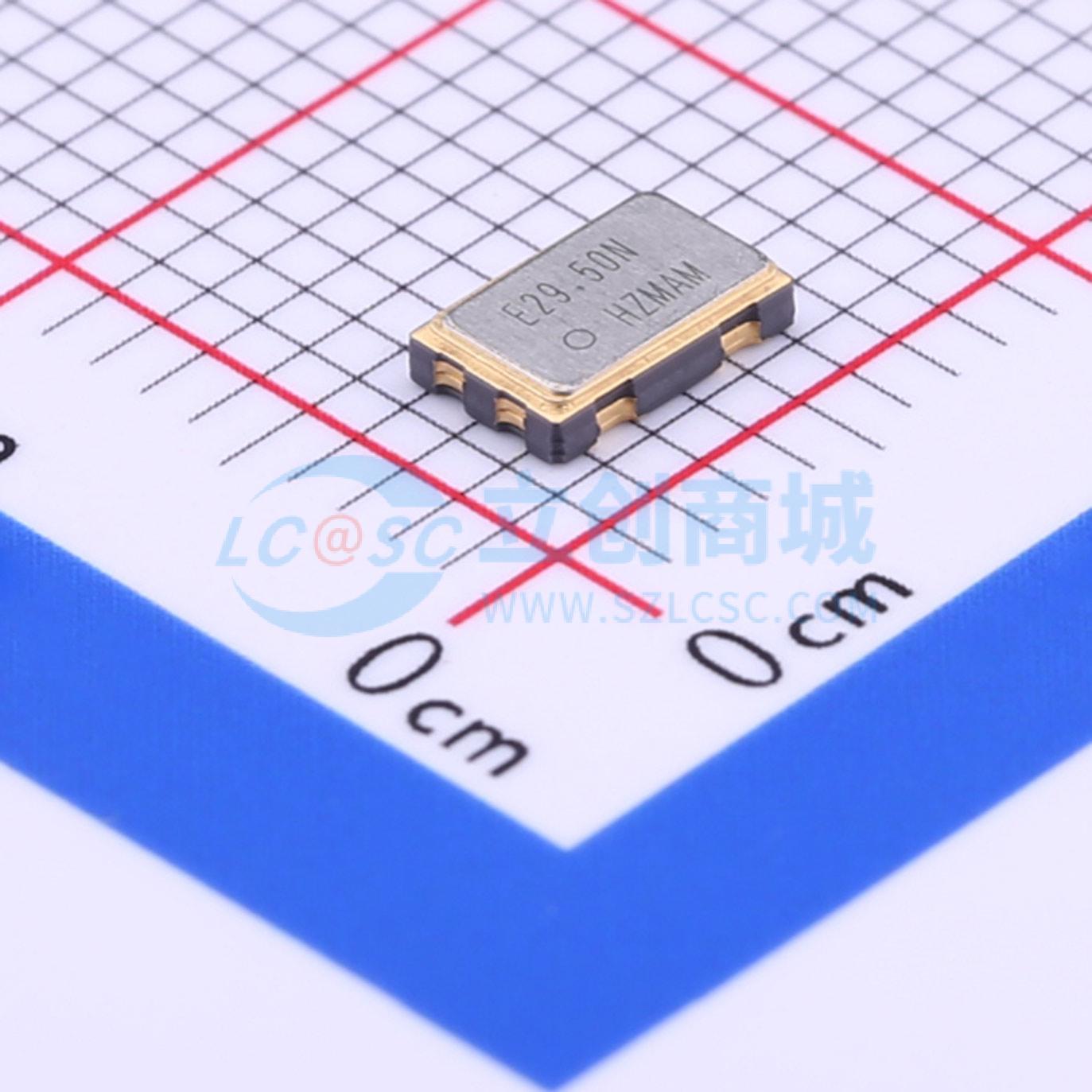 点击查看大图 SG-8018CB 29.500000MHz TJHPA实物图